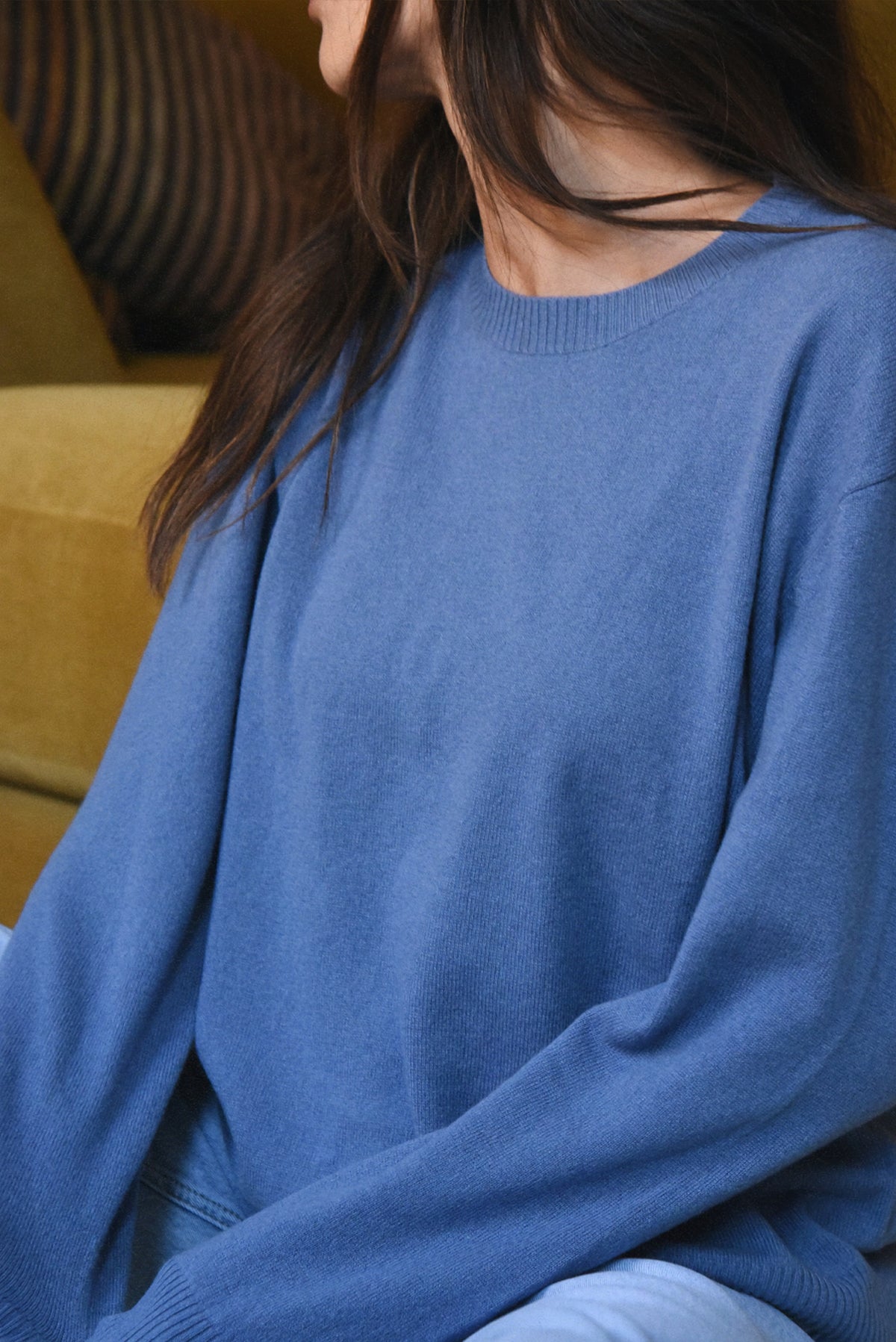 The Cashmere Cove Crew Neck // Jasmin