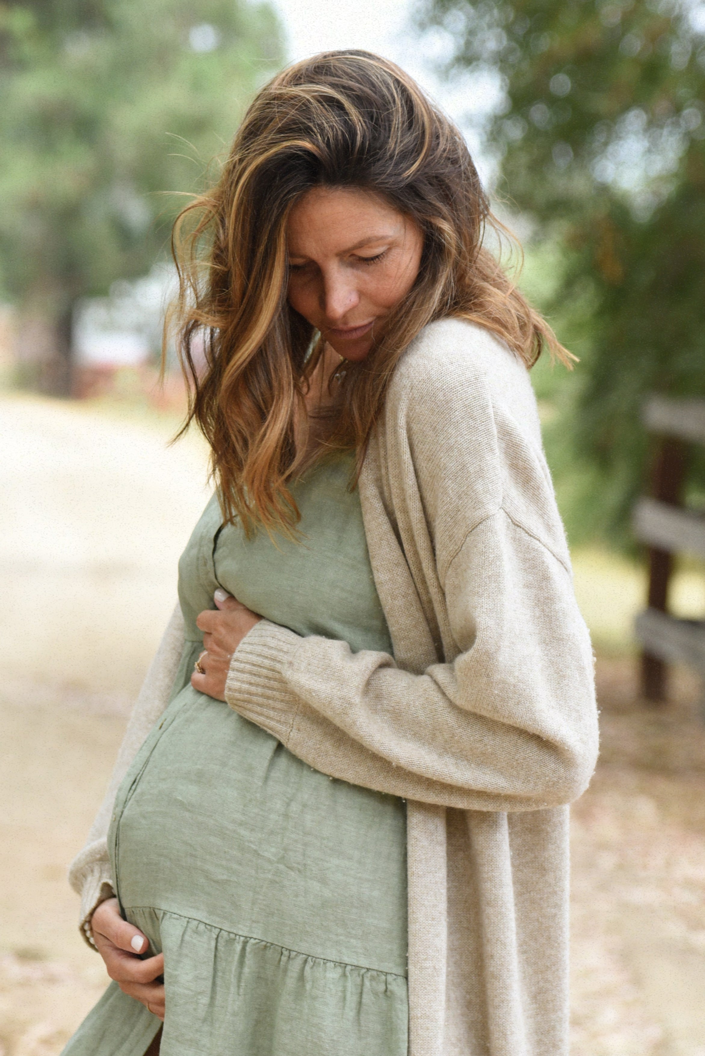 The Willow Dress // Sage