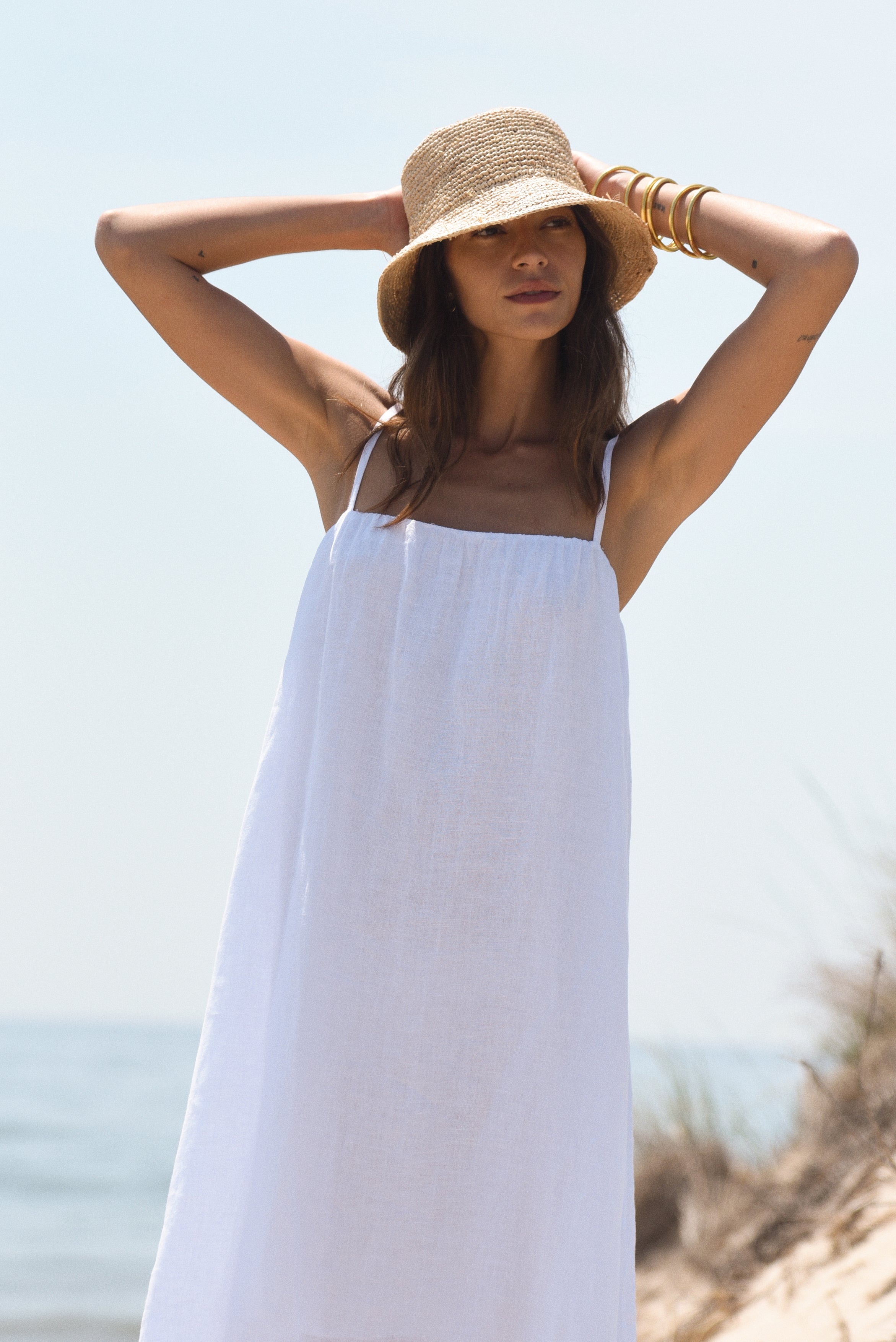 The Mali Dress // Blanco