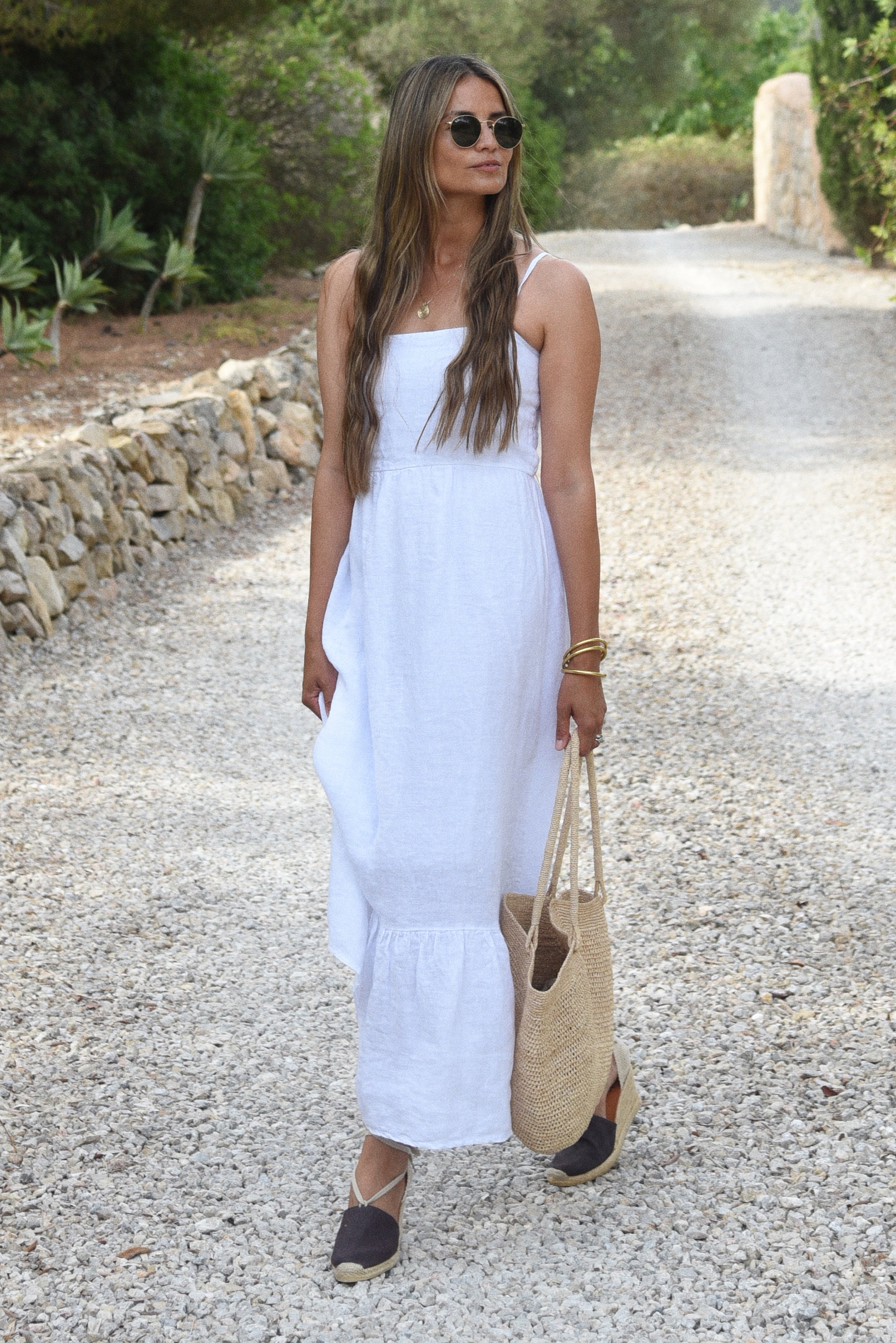 The Zoe Dress // Blanco
