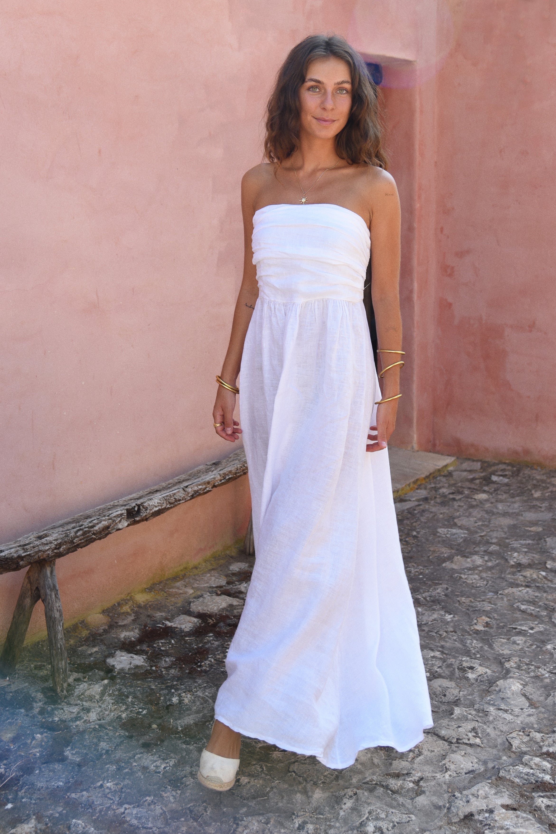 The Lola Dress // Blanco