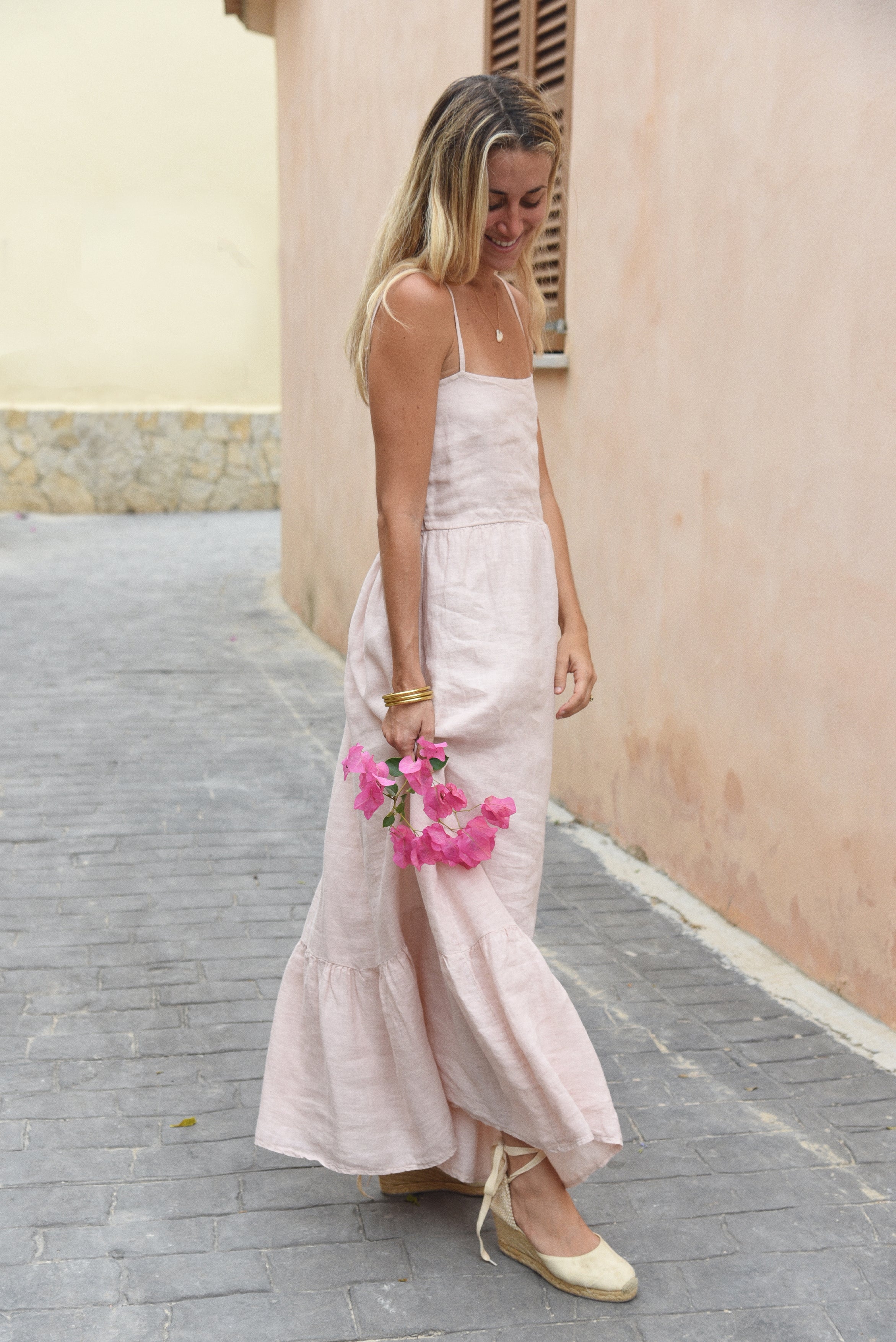 The Zoe Dress // Blush