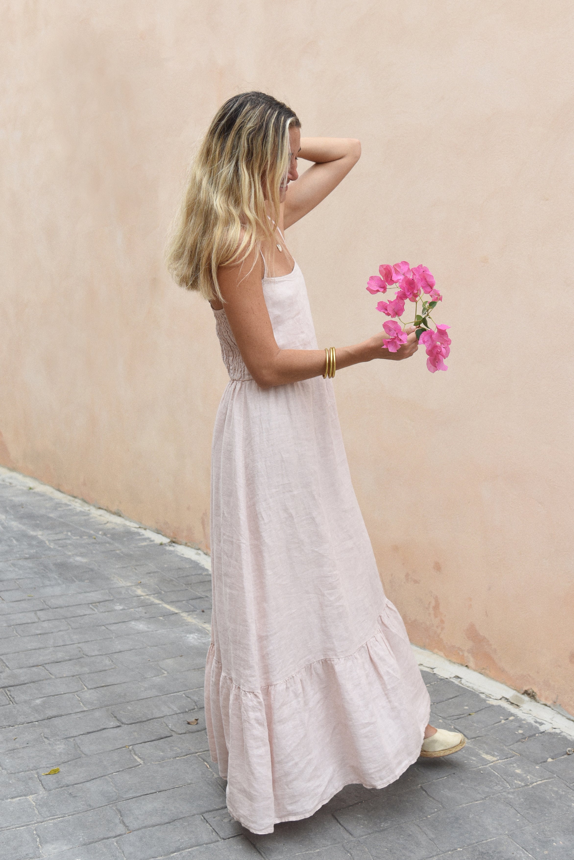 The Zoe Dress // Blush