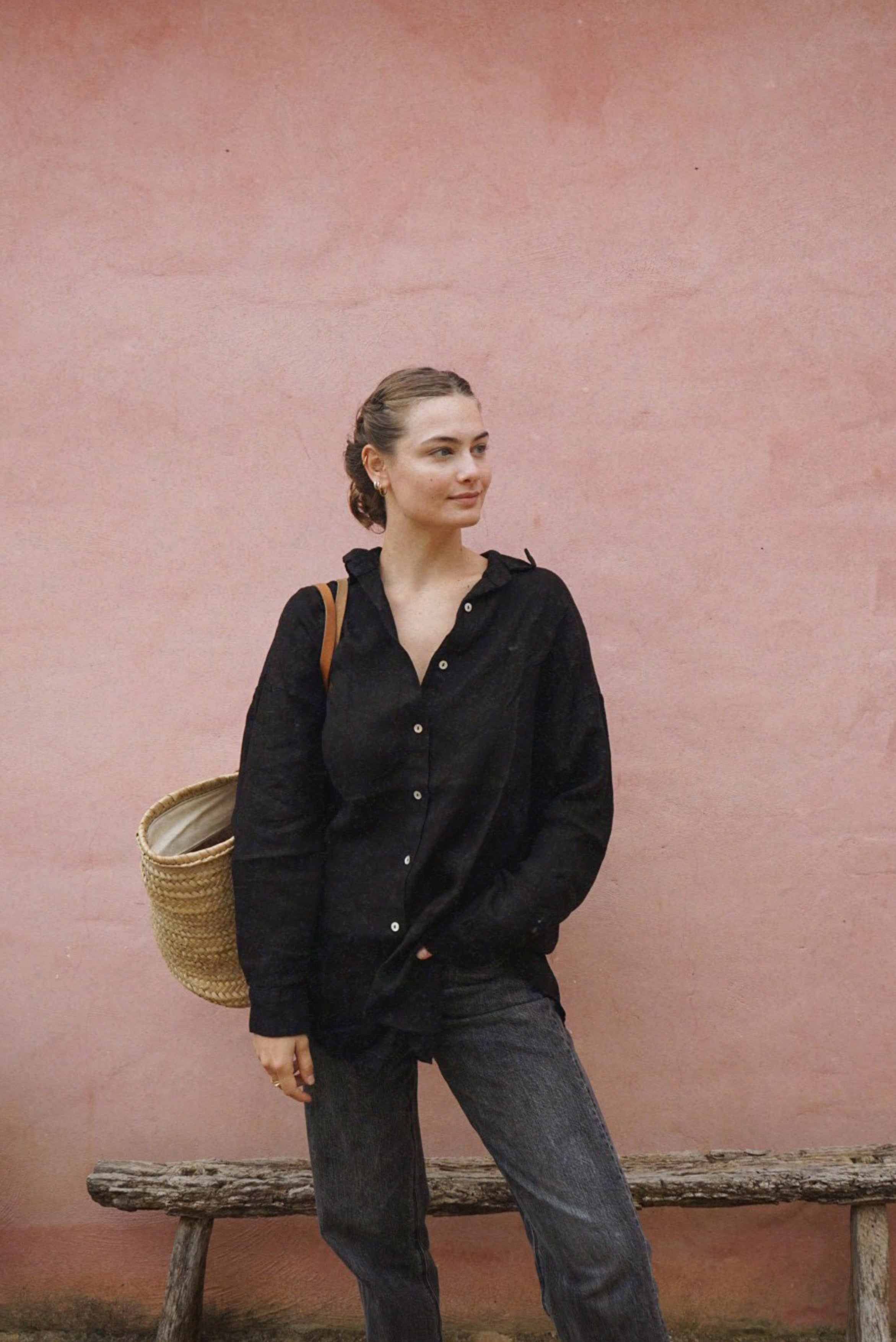 The Palma Shirt // Noir