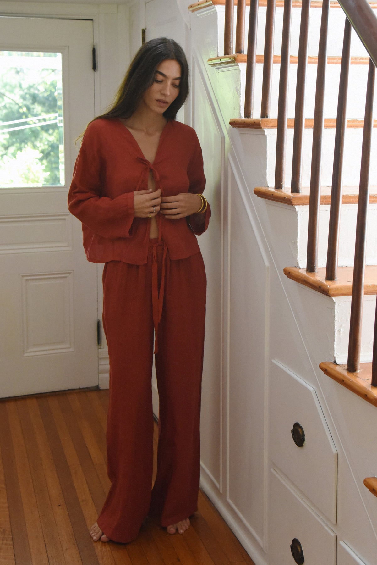 The Amber Blouse // Pomegranate