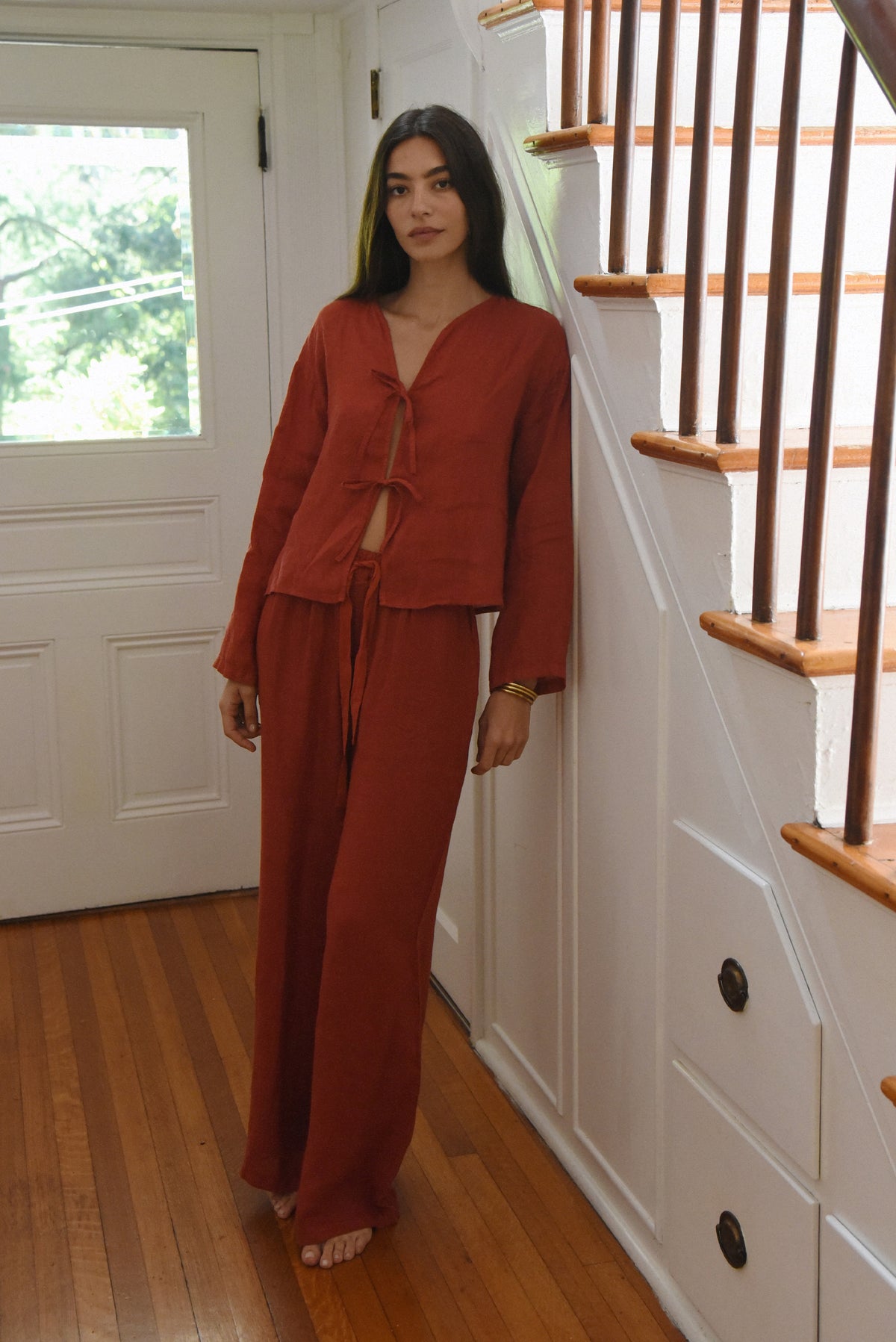 The Amber Blouse // Pomegranate