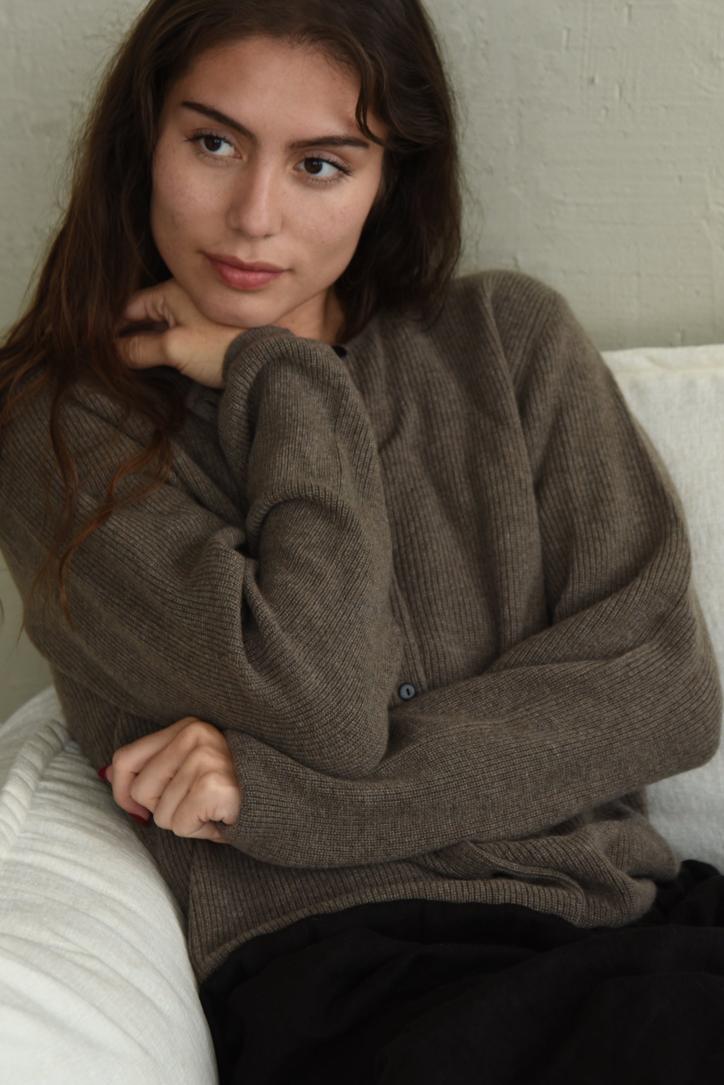 The Cashmere Bianca Top // Cafe