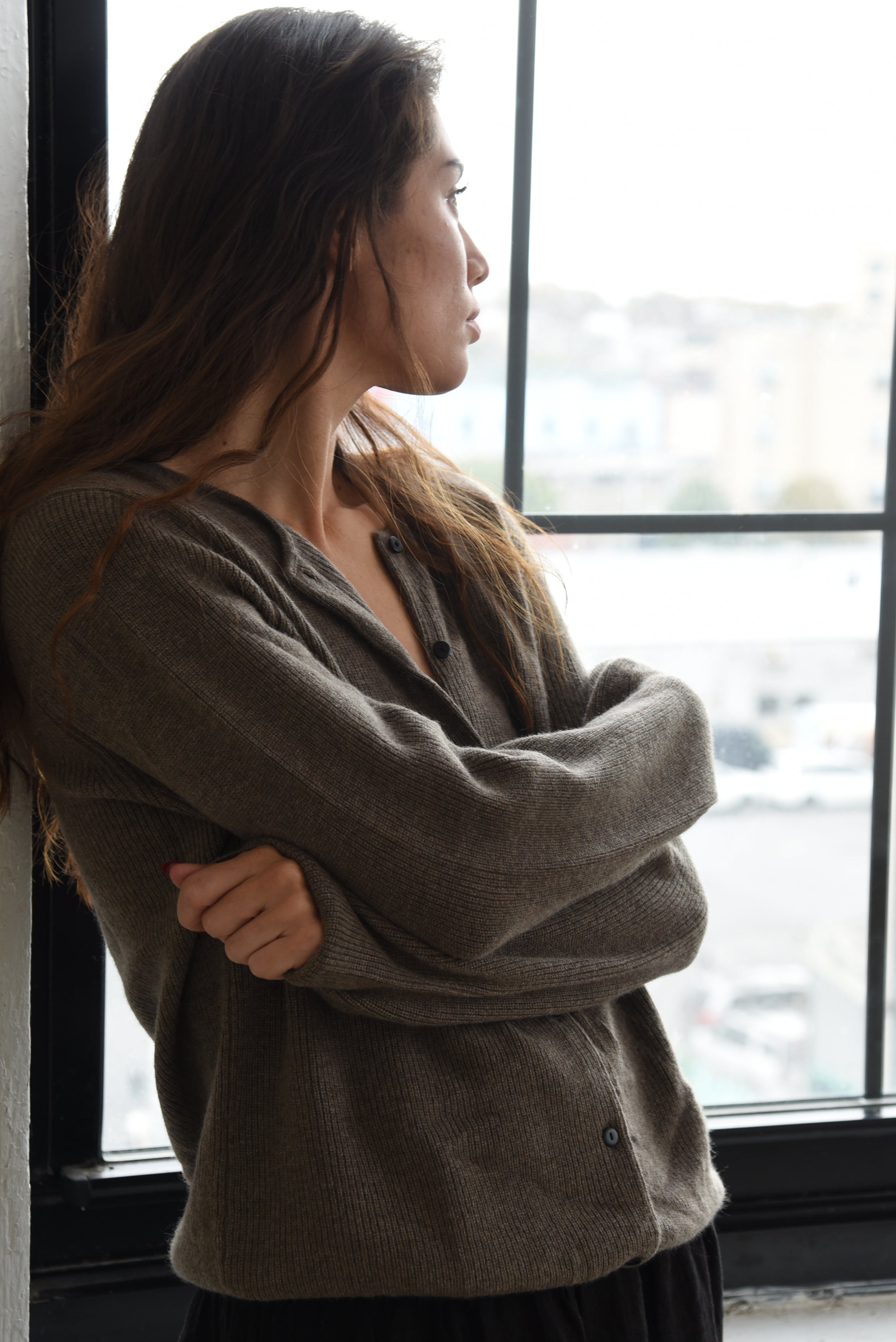 The Cashmere Bianca Top // Cafe