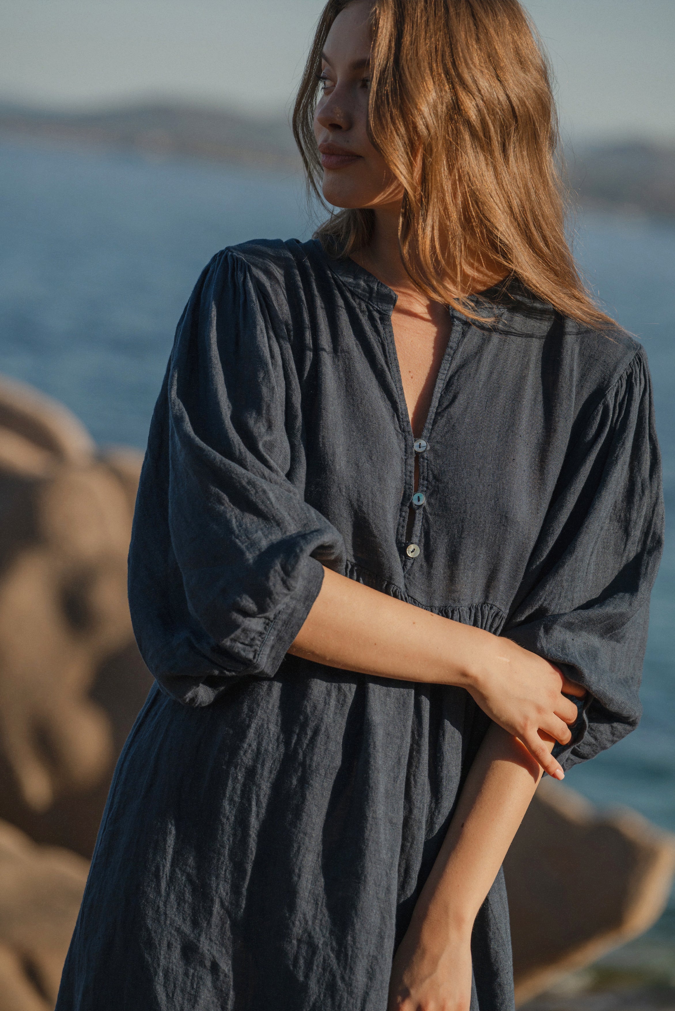 The Bonita Dress // Midnight