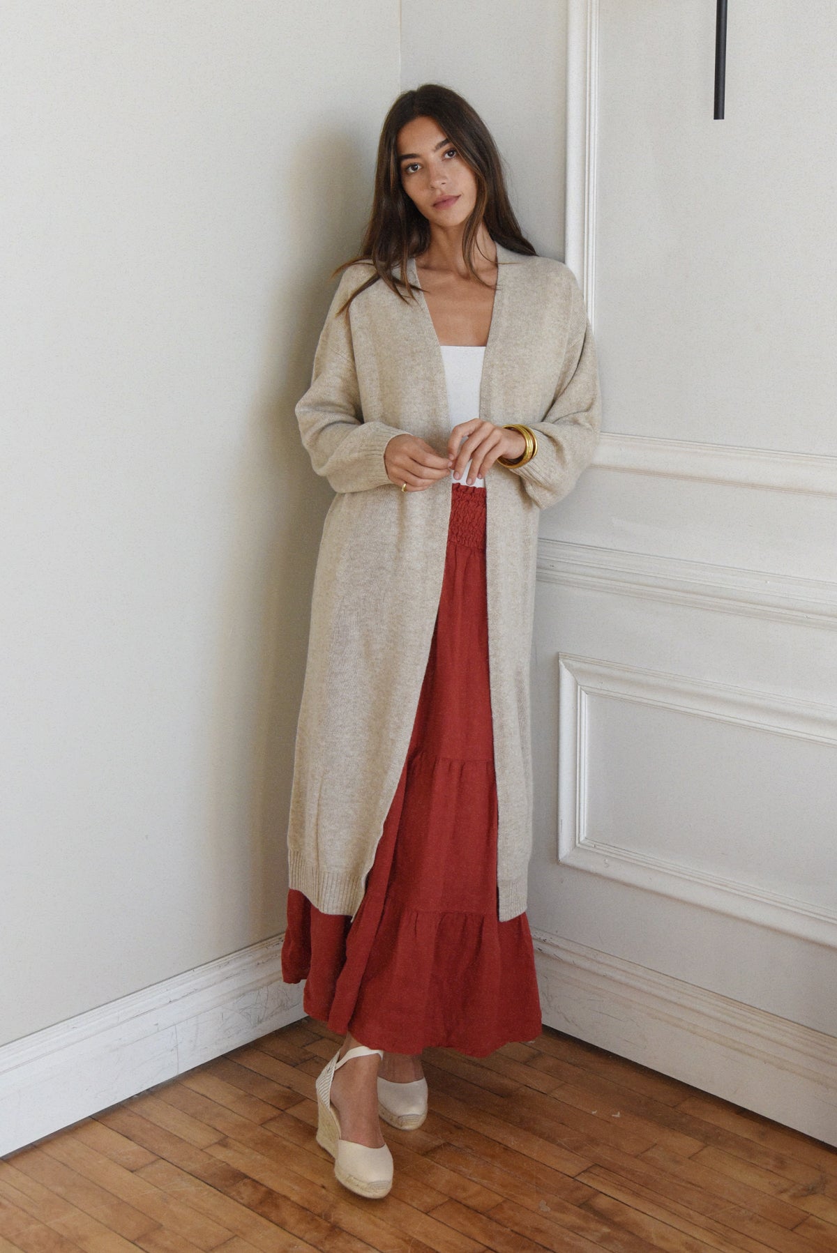 The Florence Skirt // Pomegranate