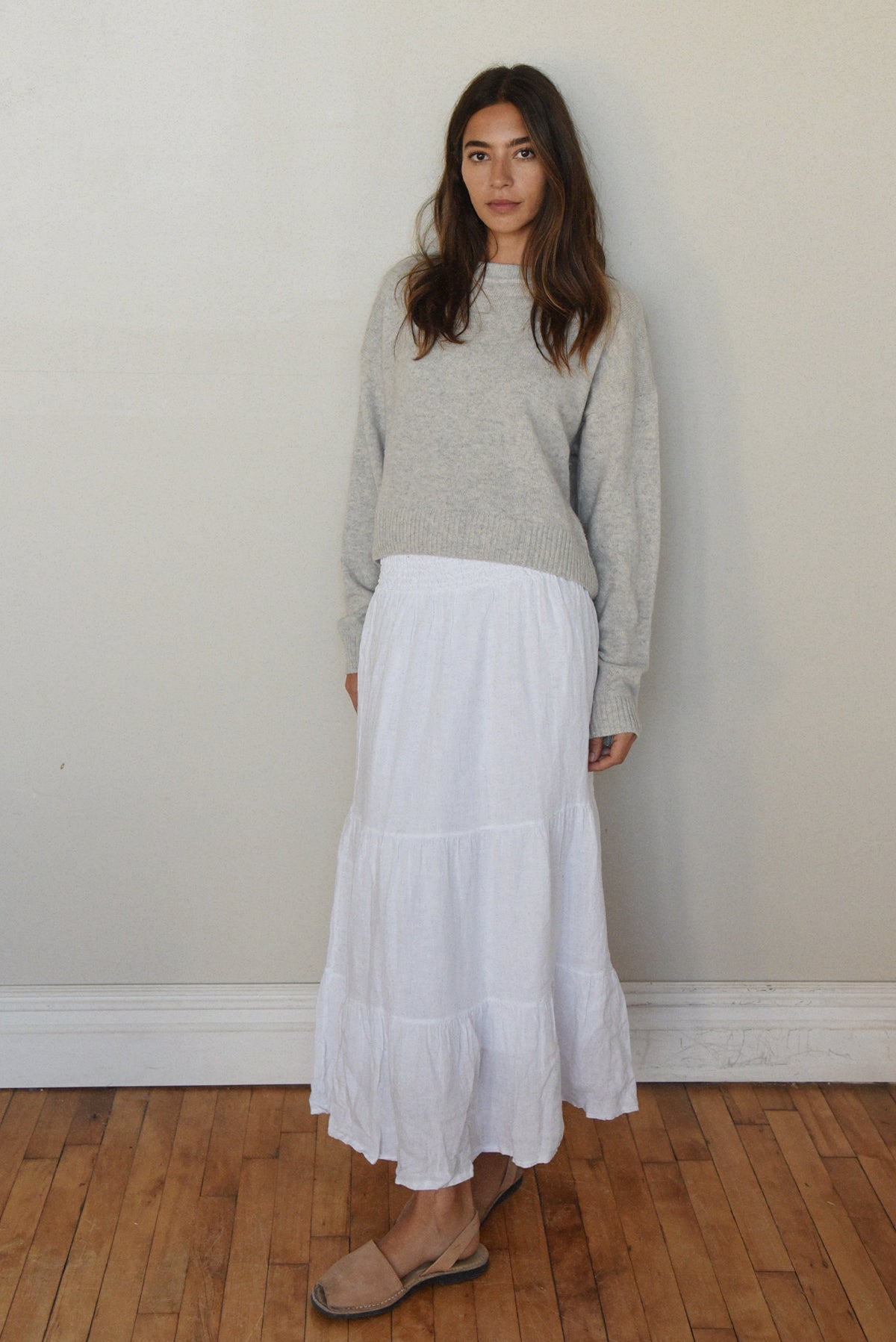 The Florence Skirt // Blanco
