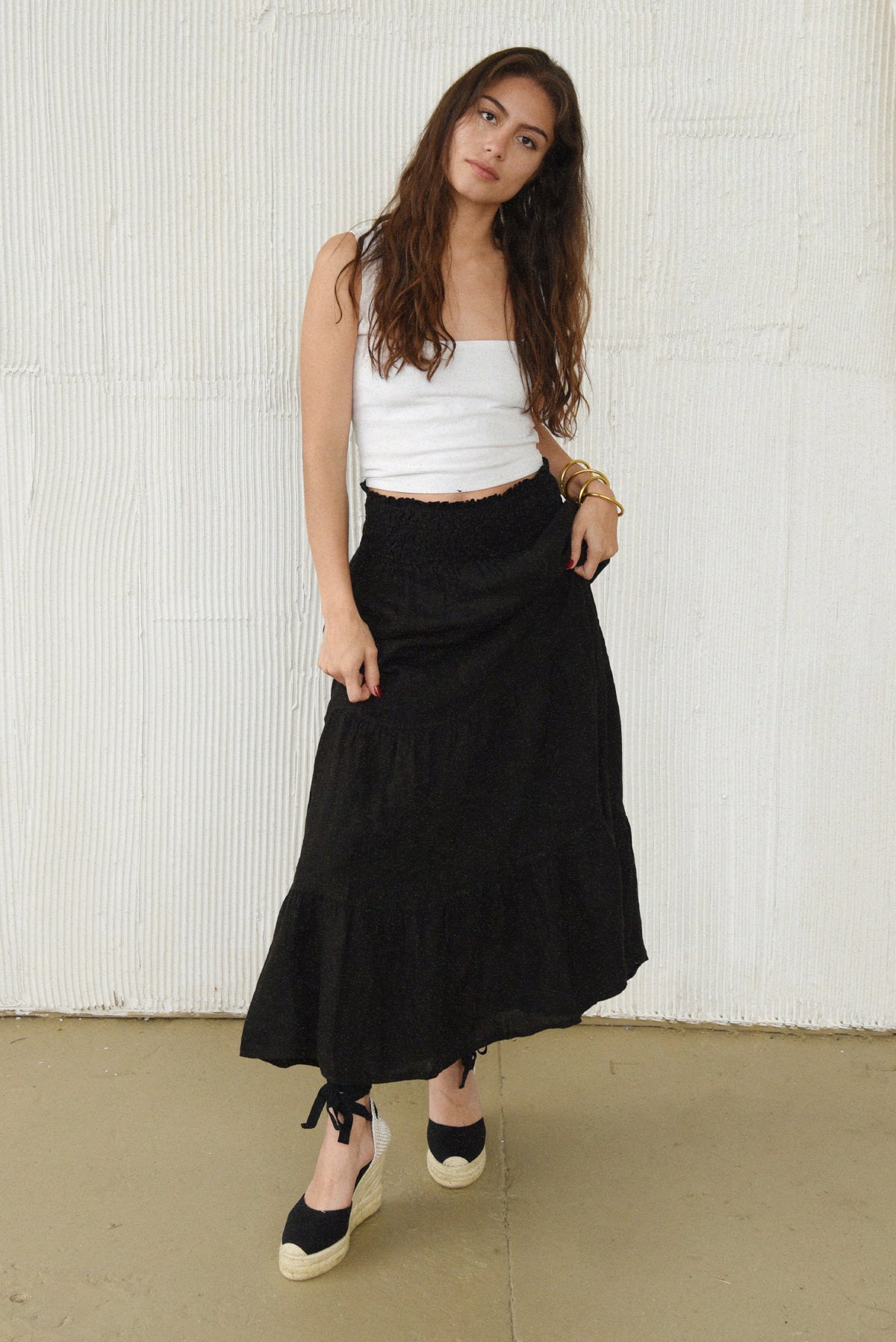 The Florence Skirt // Noir