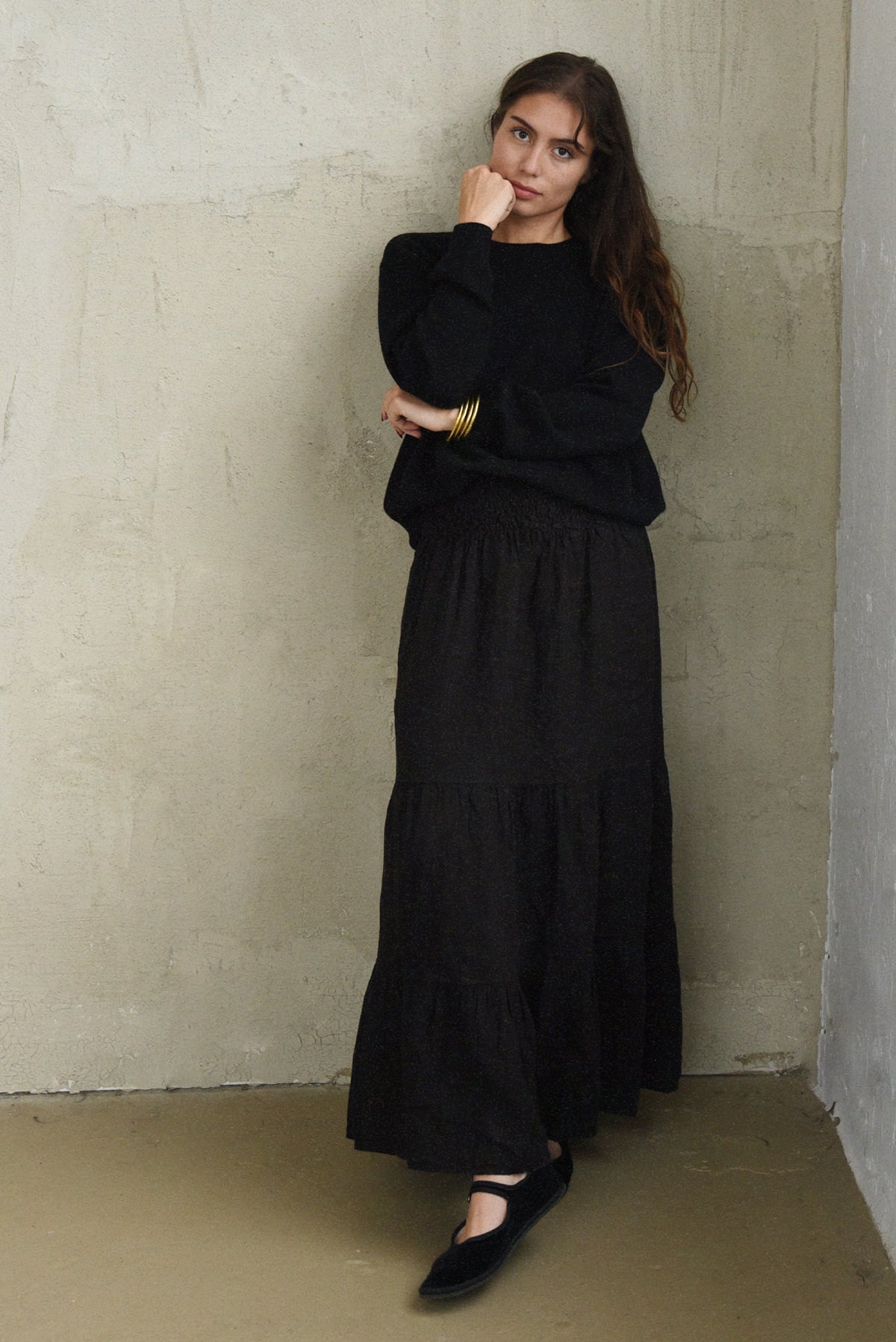 The Florence Skirt // Noir