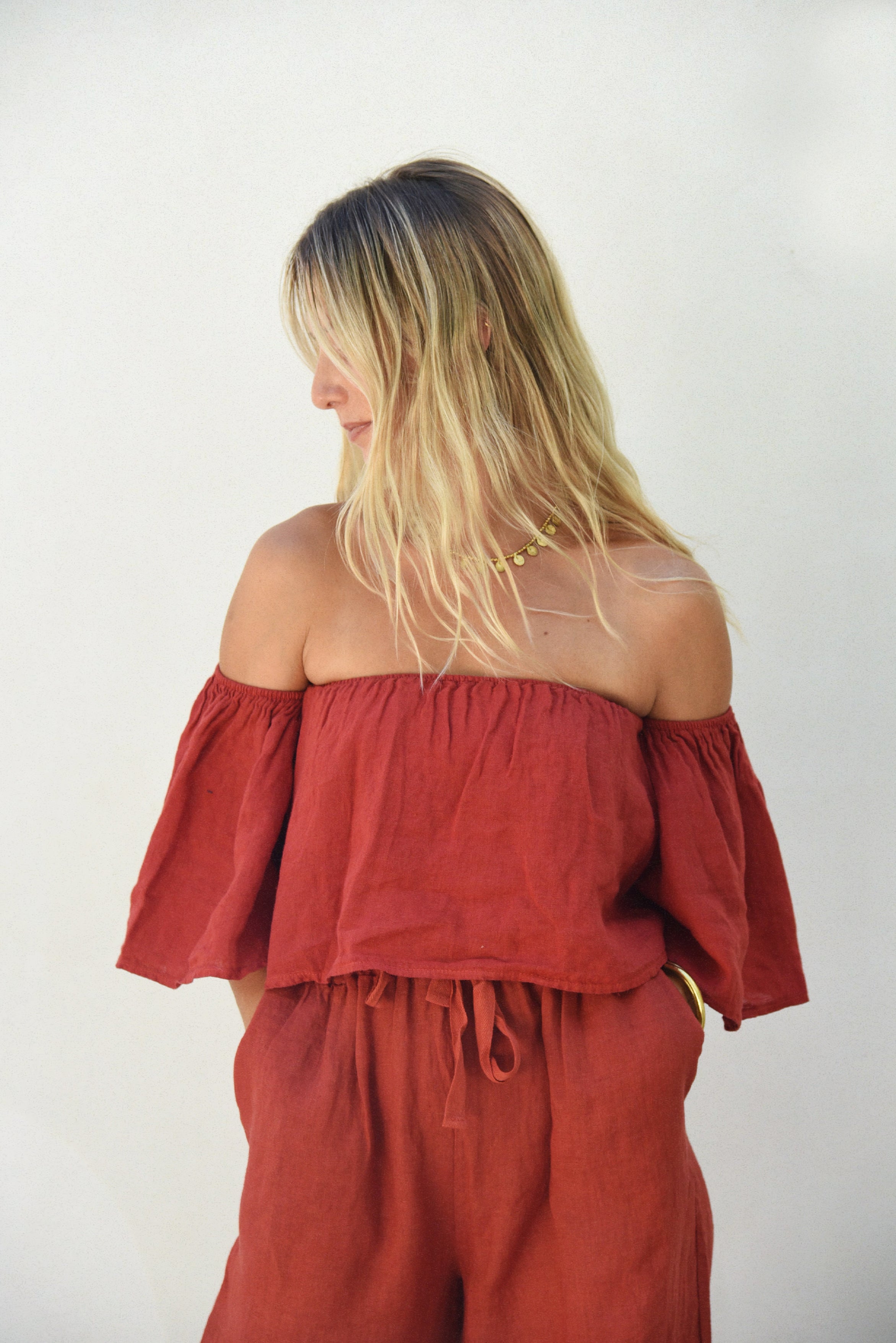 Coco Top // Pomegranate