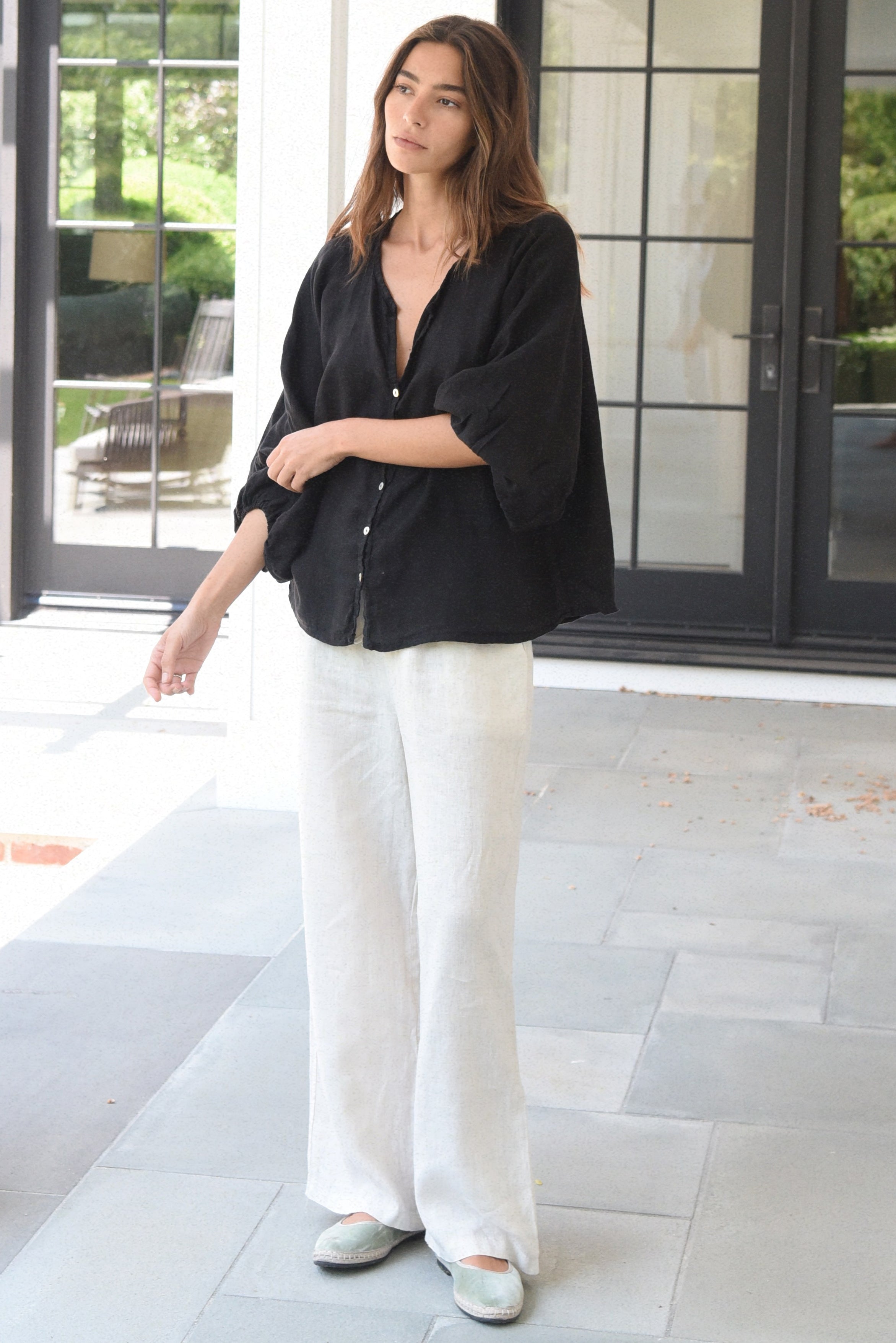 The Lily Blouse // Noir