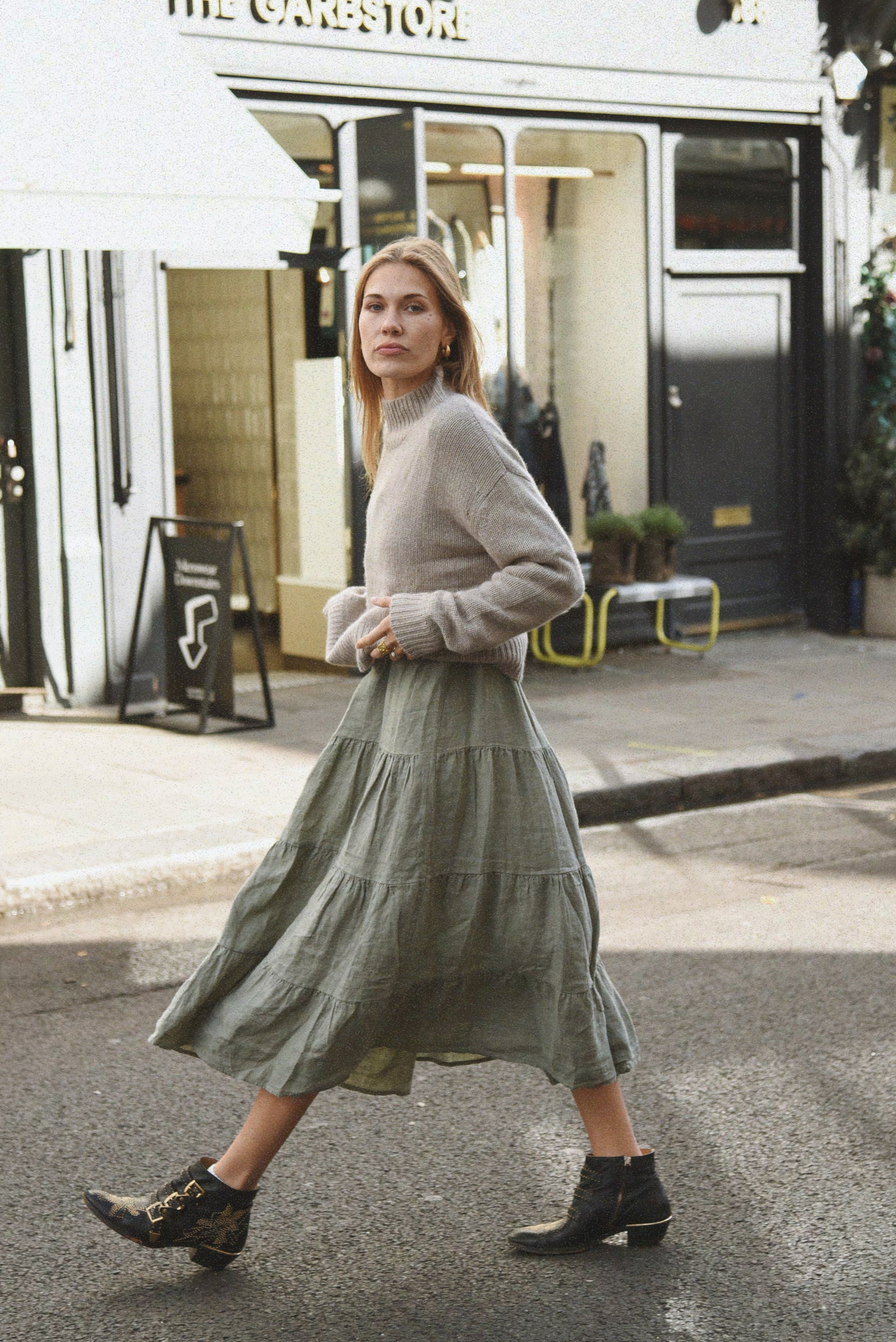 The Mara Dress // Eucalyptus