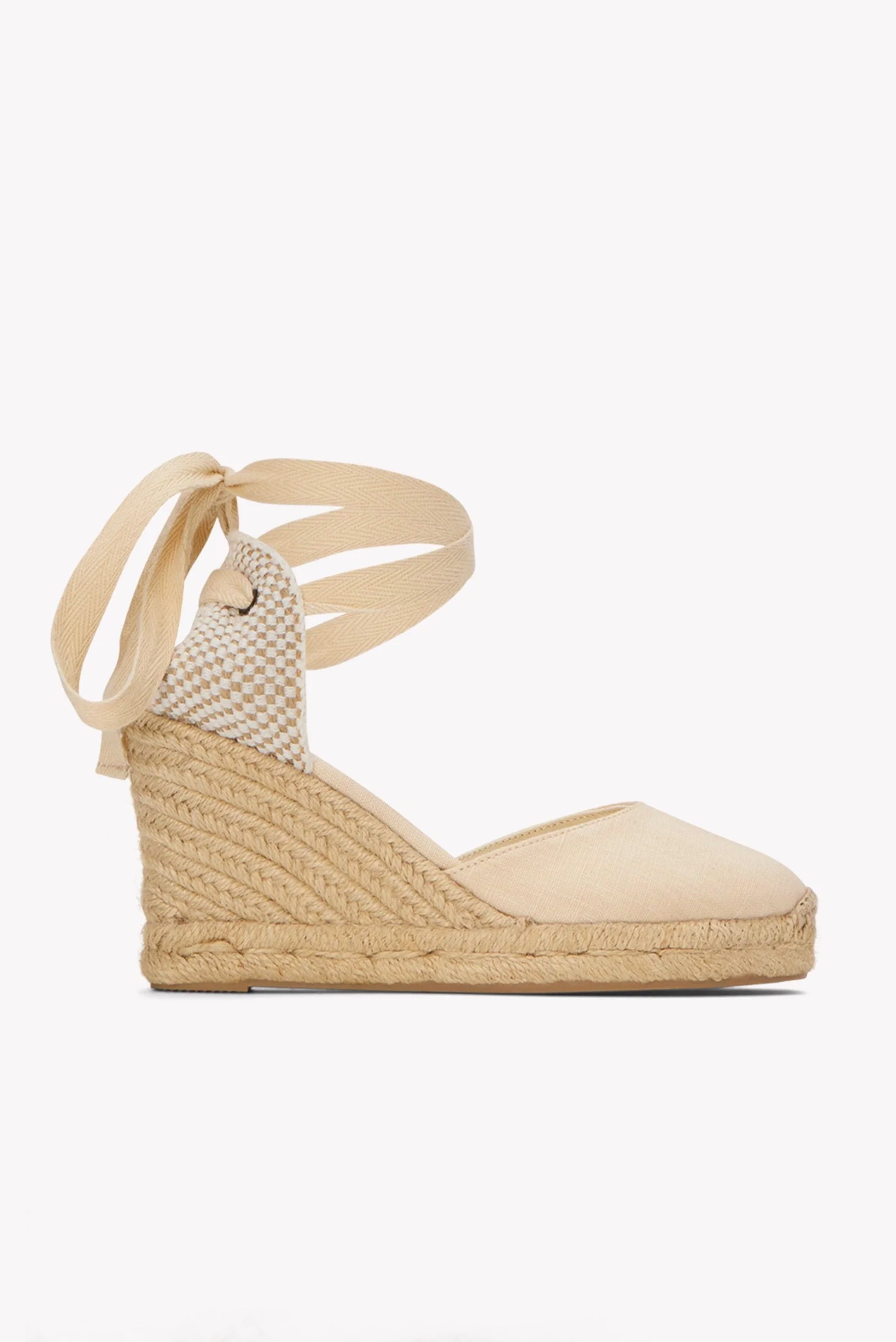 The Marseille Wedge Espadrille // Moon