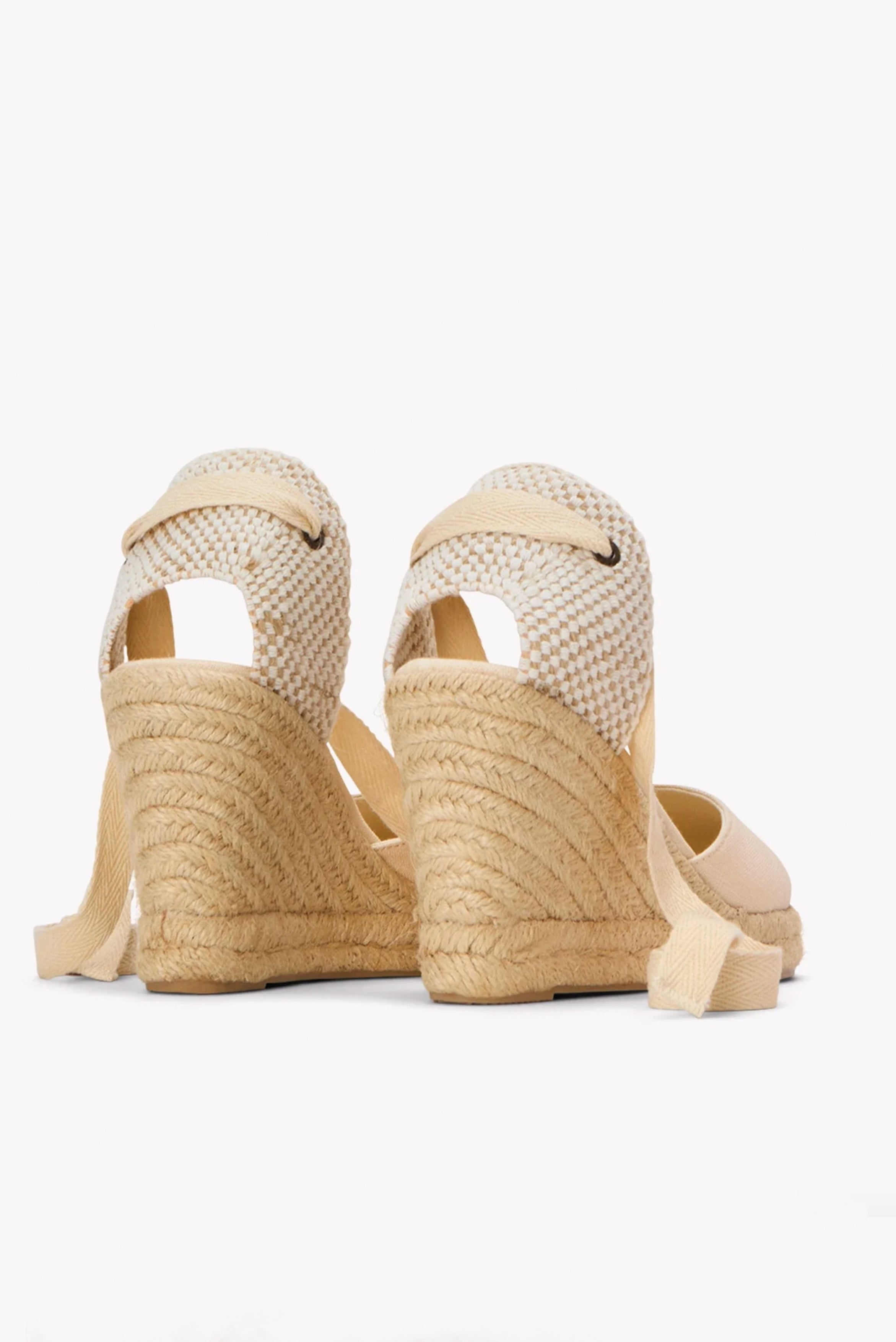The Marseille Wedge Espadrille // Moon
