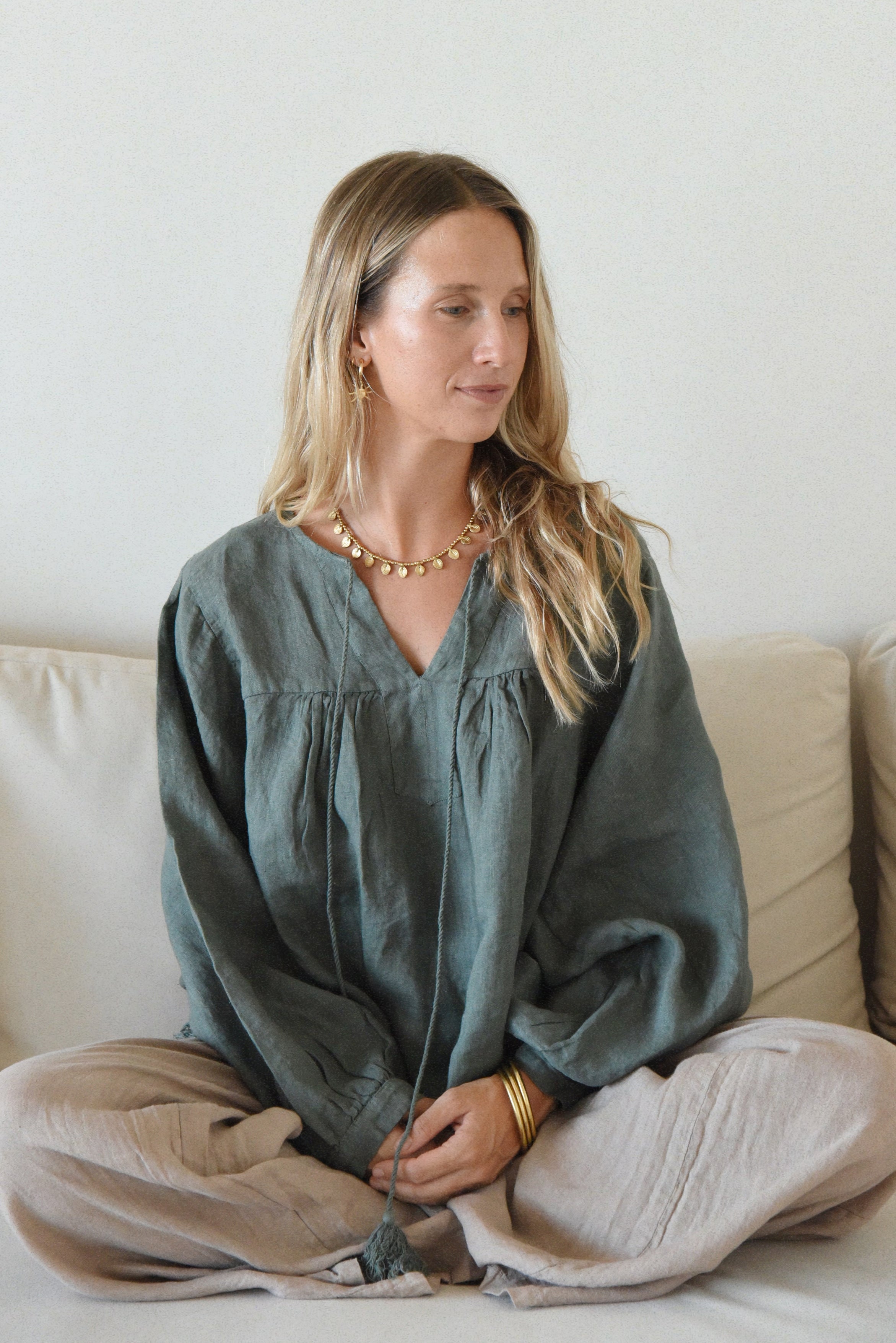 The Meadow Blouse // Fern