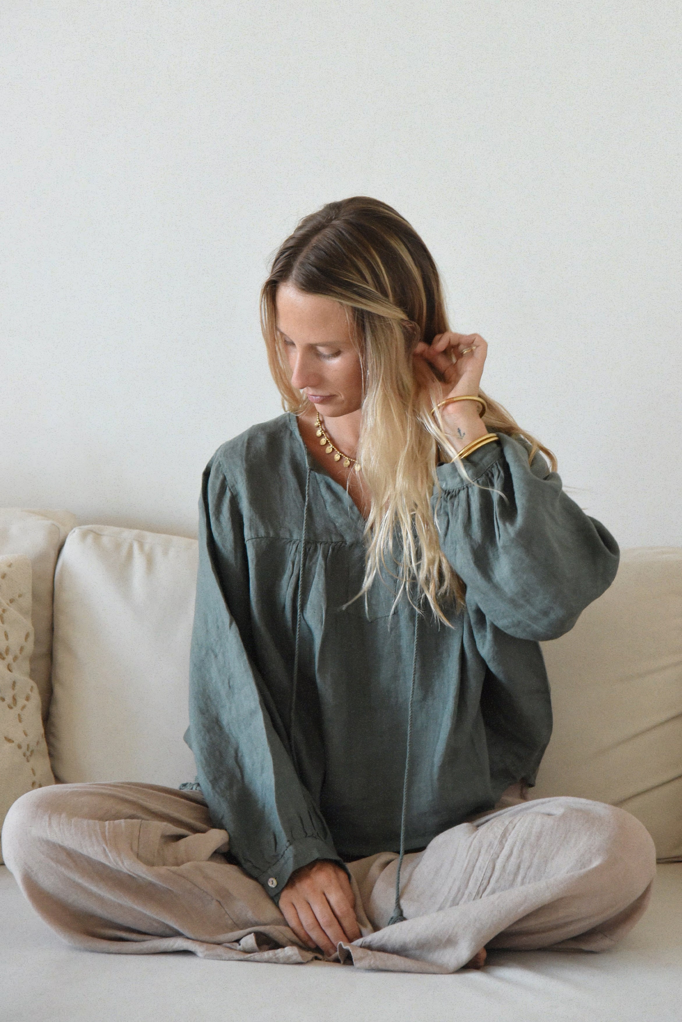 The Meadow Blouse // Fern