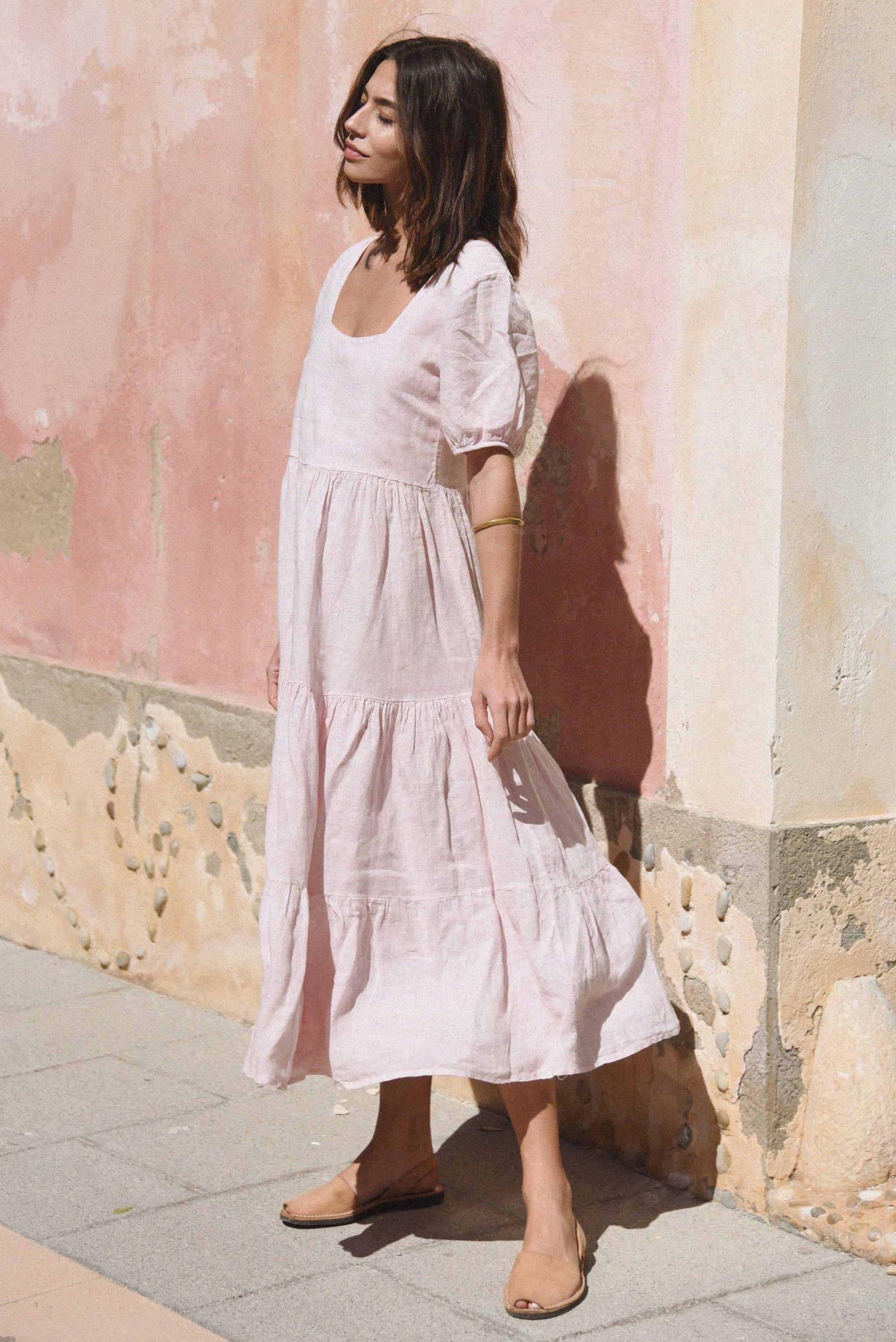 The Paloma Dress MD / LG / Blush