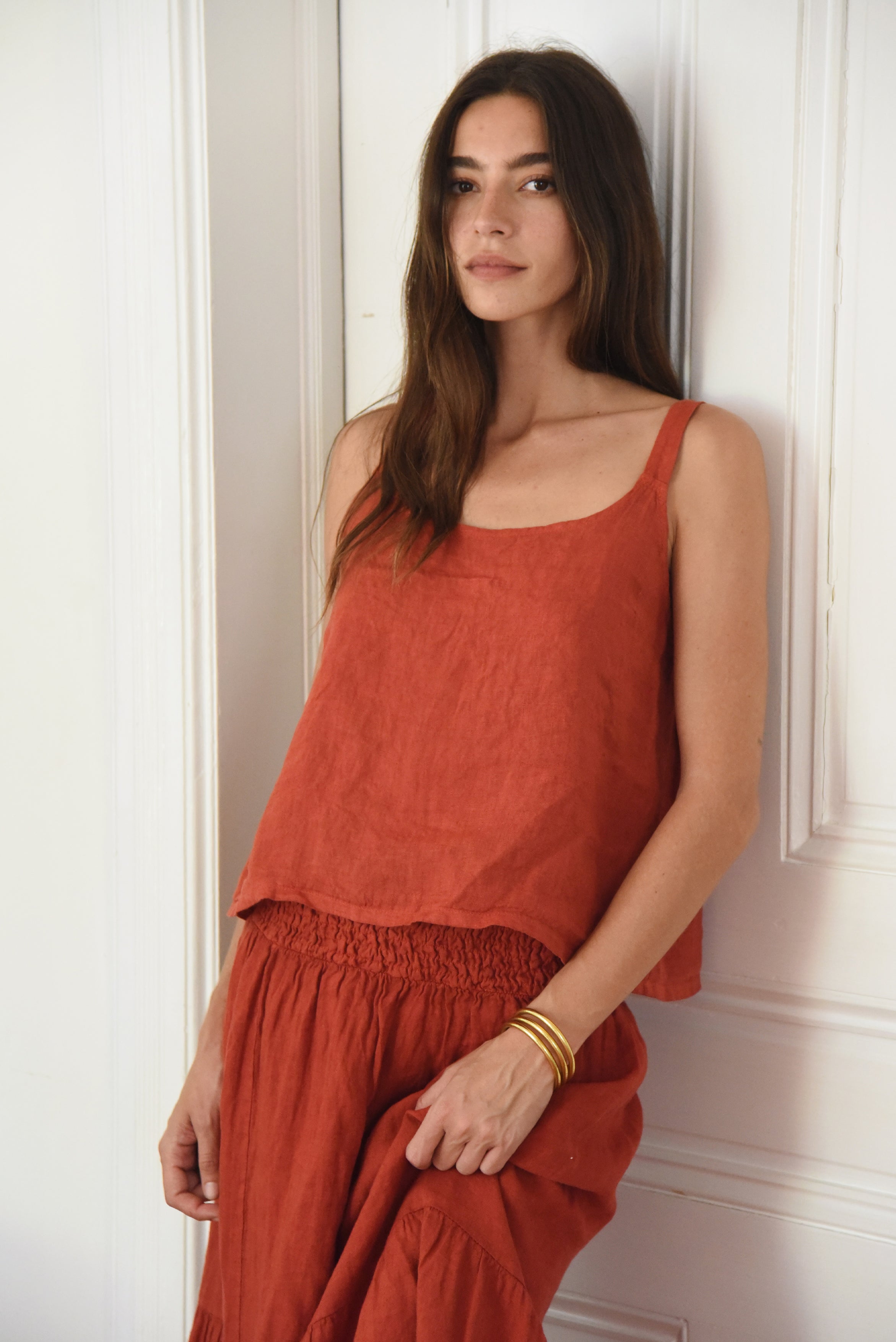 Playa Top // Pomegranate