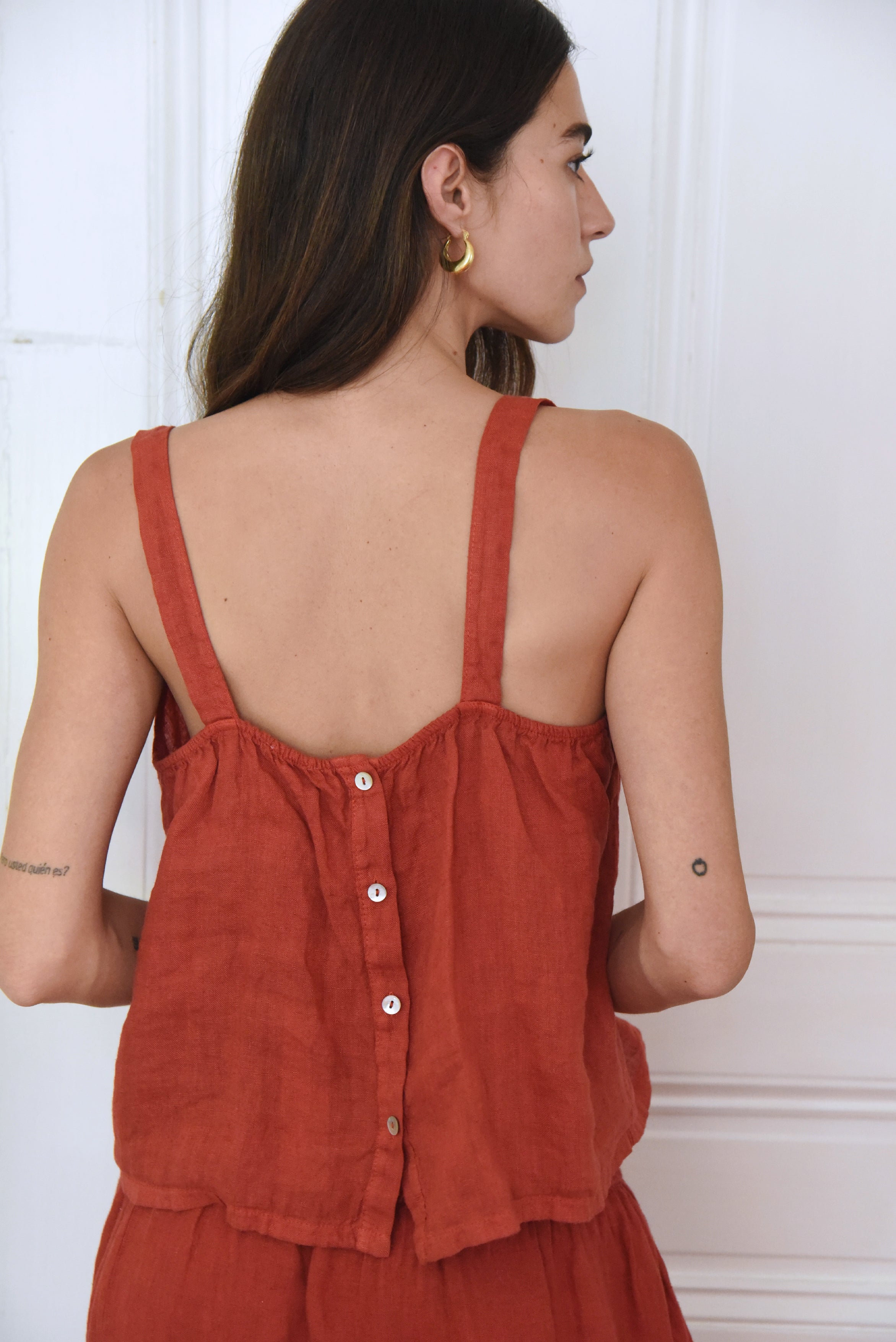 Playa Top // Pomegranate