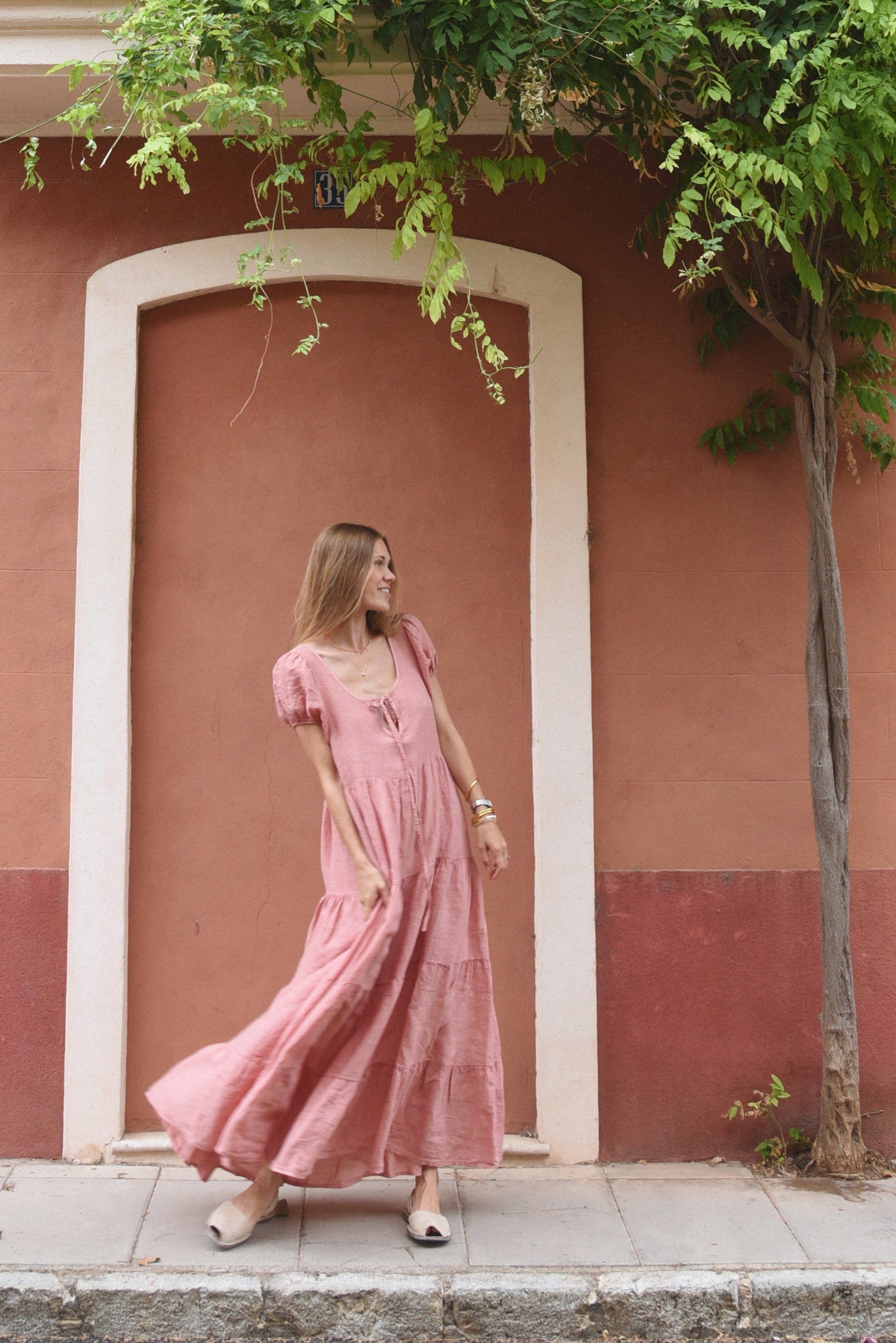 The Luna Dress // Rose