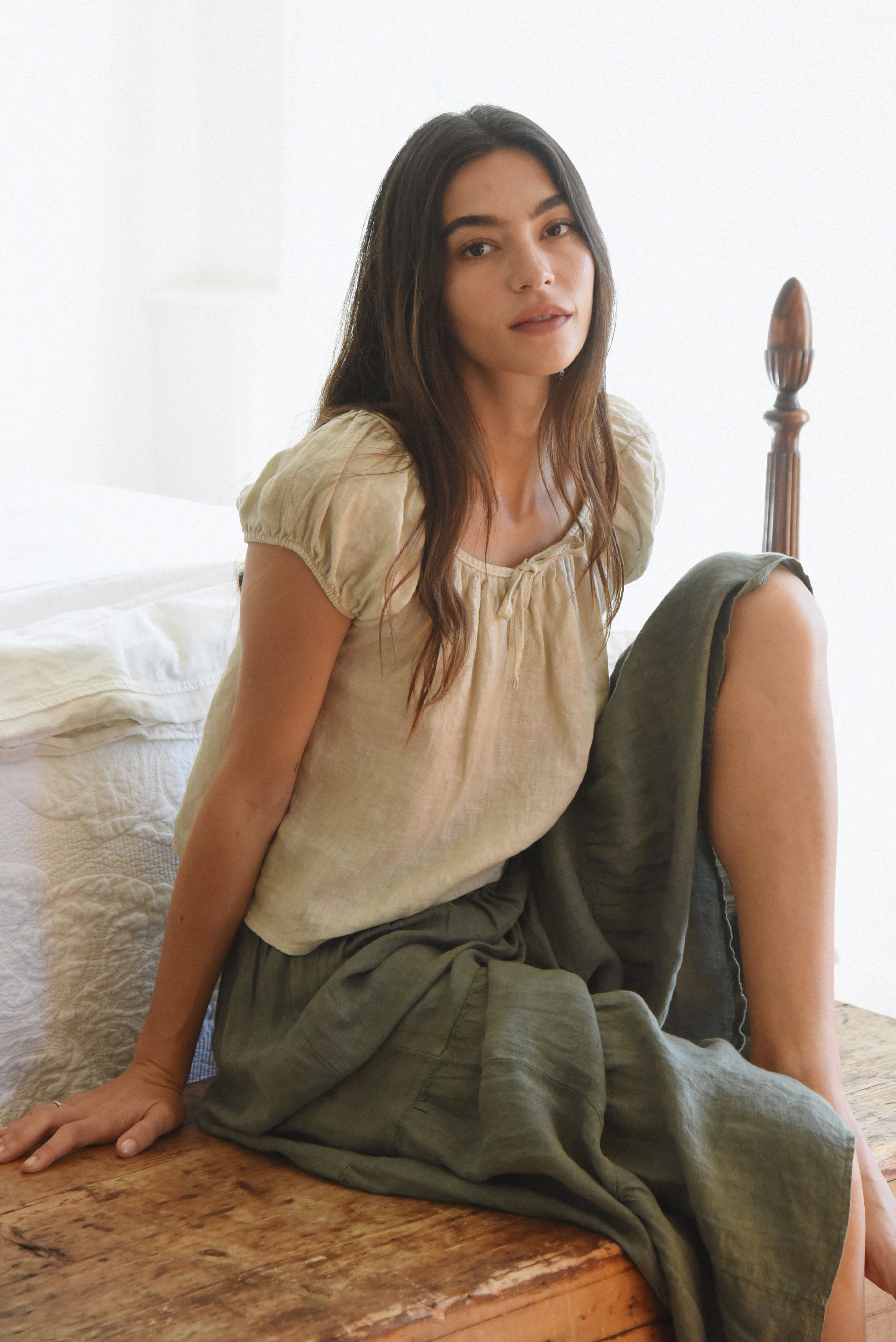 The Carlotta Blouse // Moon