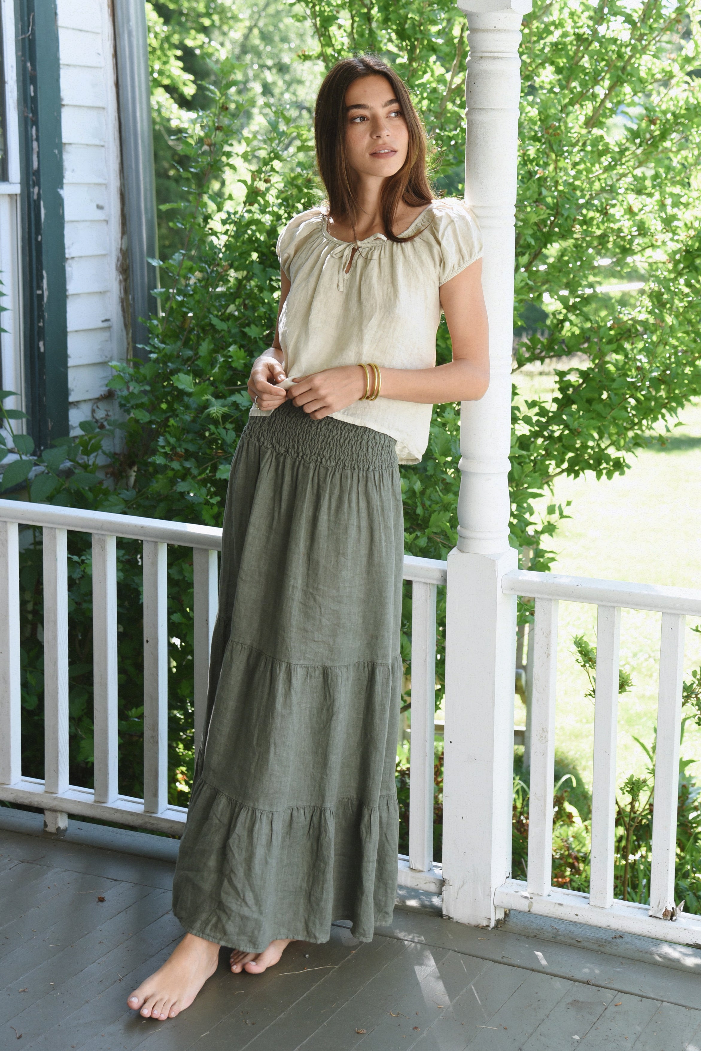 The Carlotta Blouse // Moon
