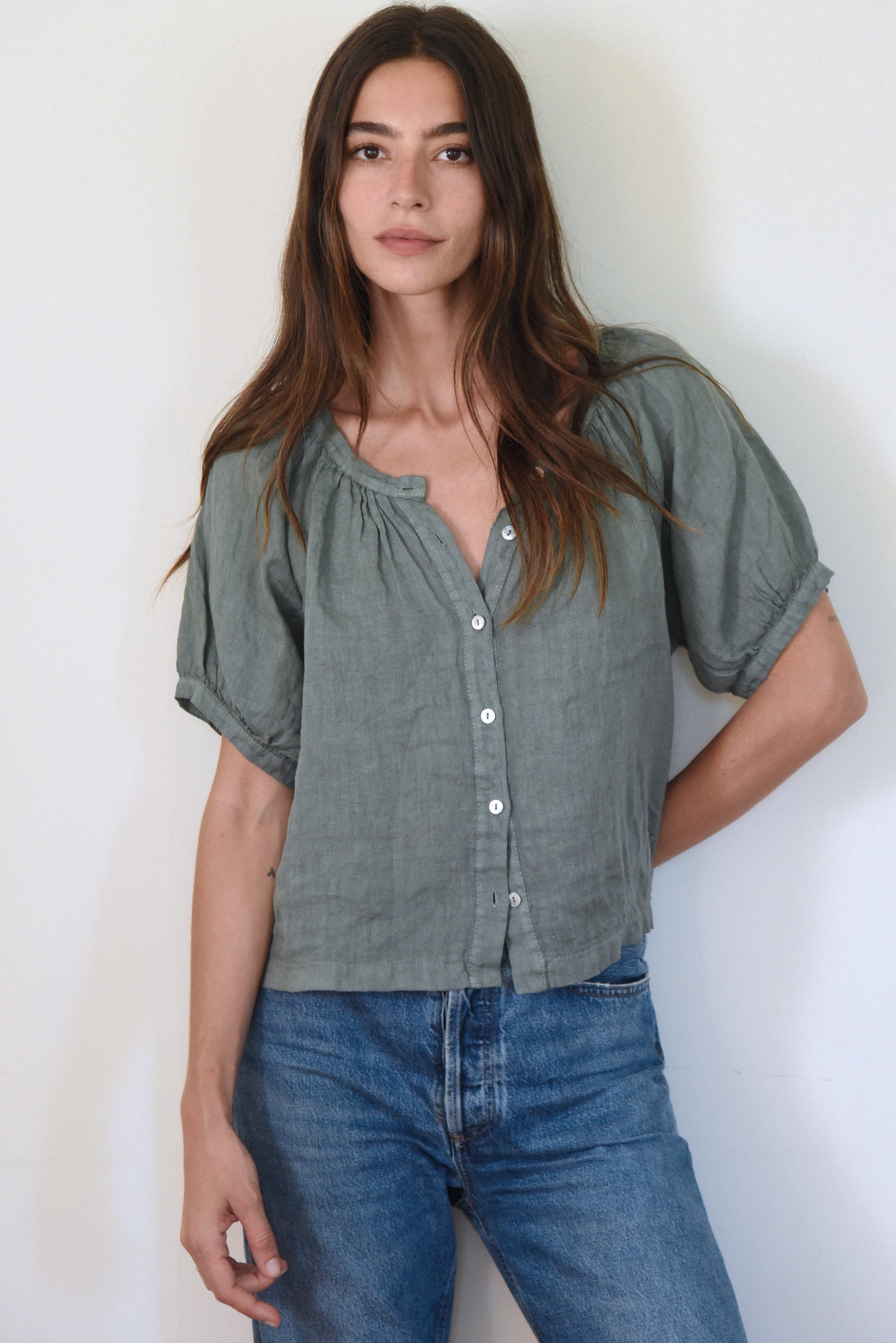 The Jade Blouse // Fern