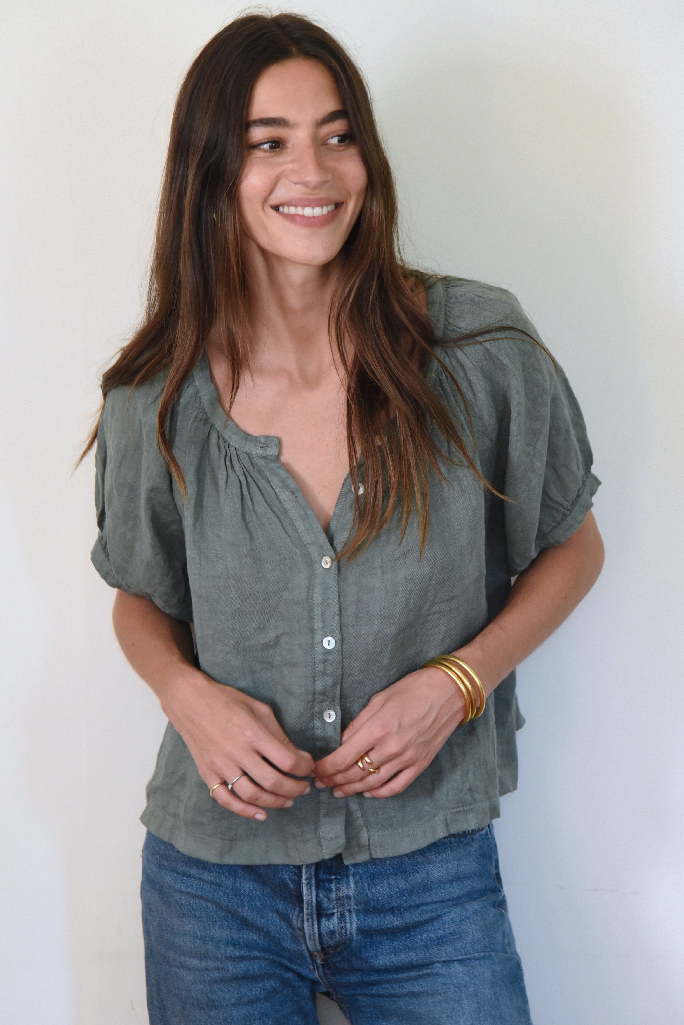The Jade Blouse // Fern