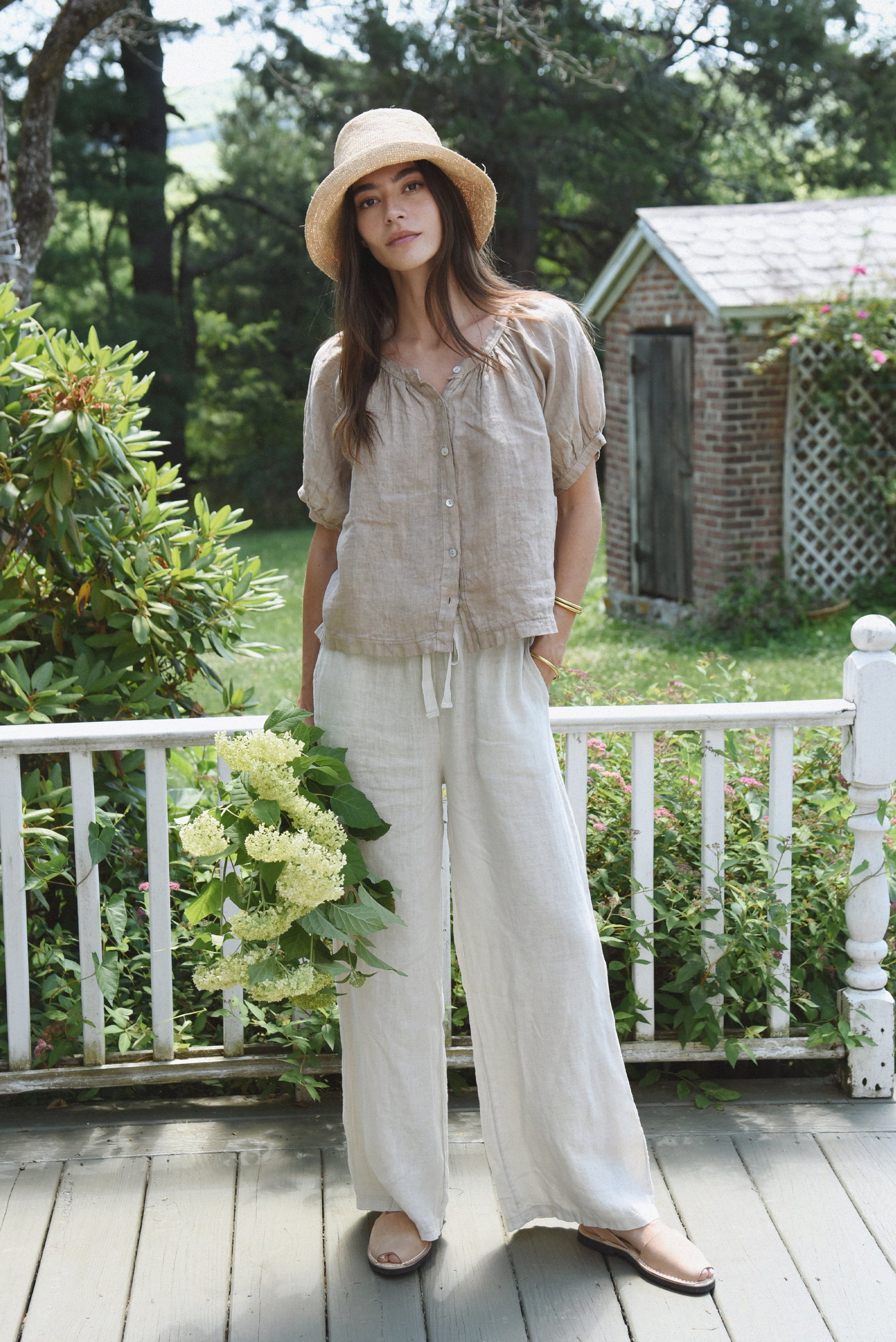 The Jade Blouse // Taupe
