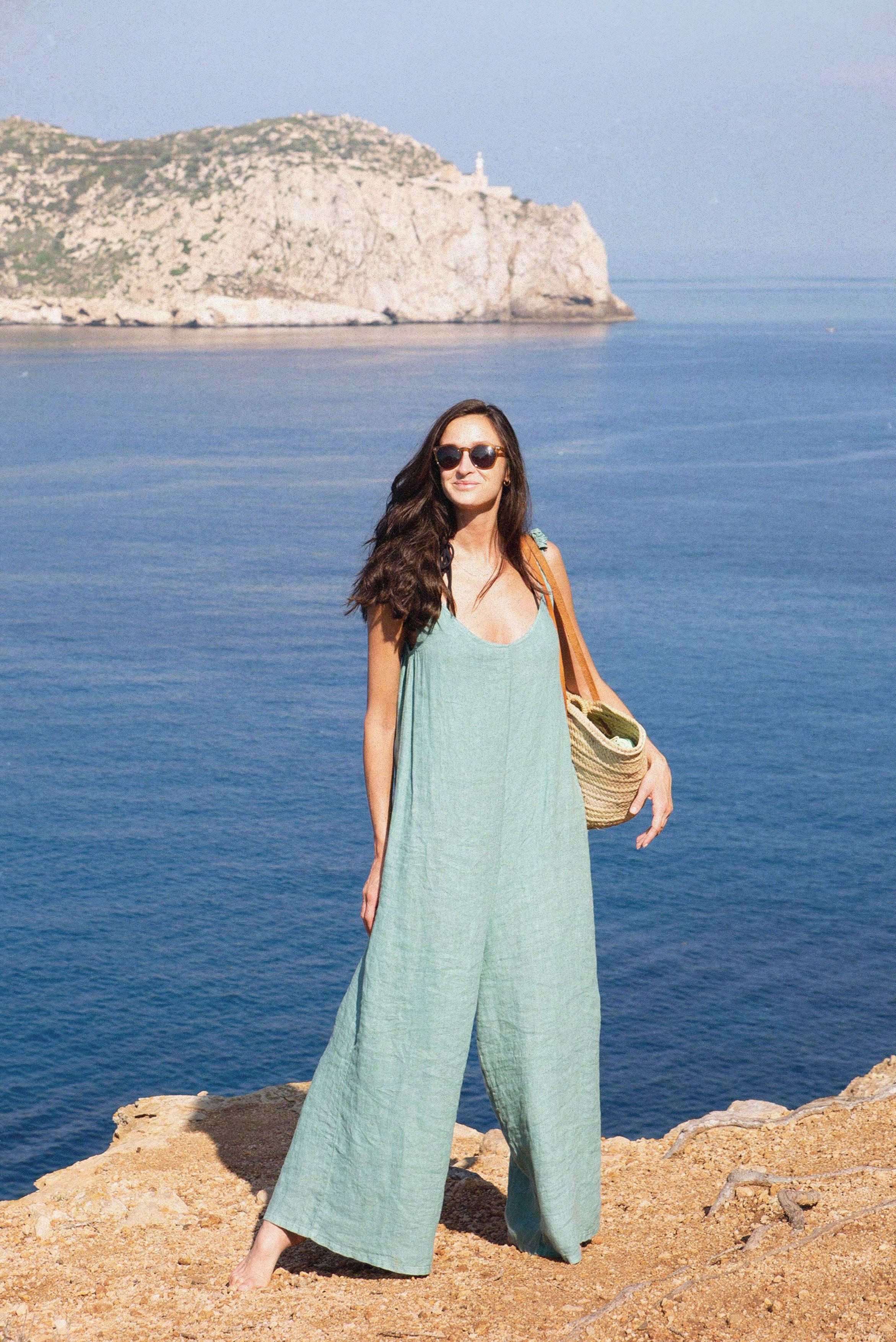 The Linen Jumpsuit // Lagoon
