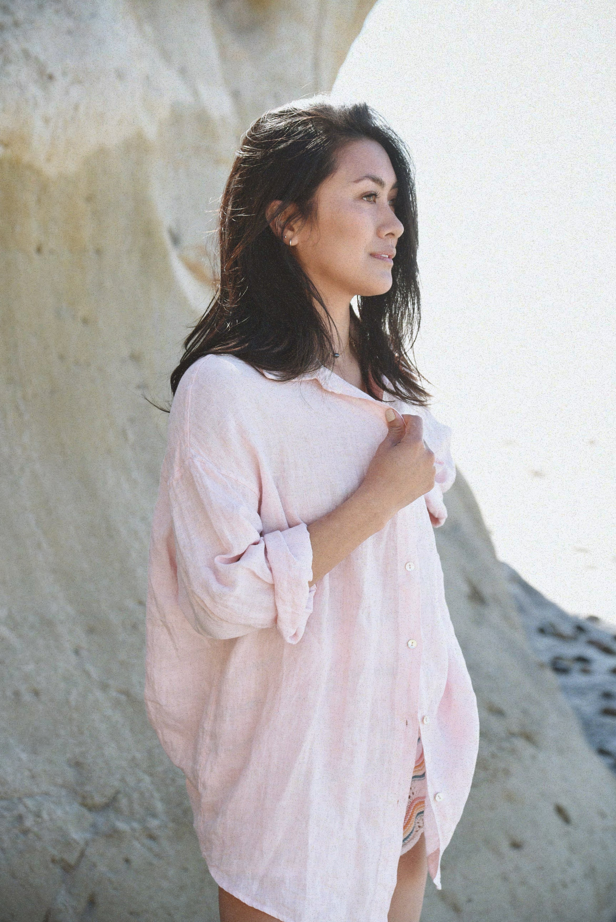 The Palma Shirt // Blush
