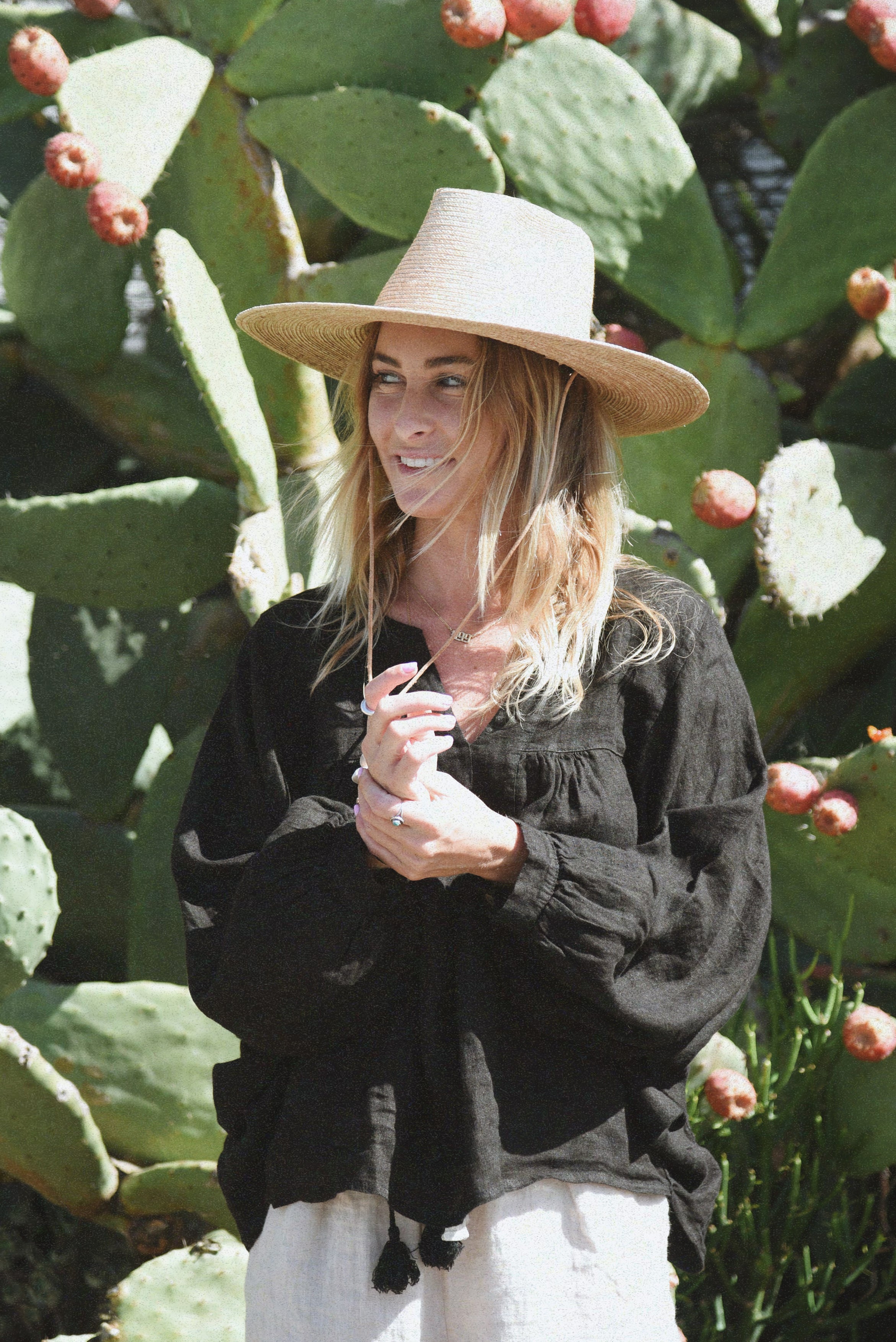 The Meadow Blouse // Noir