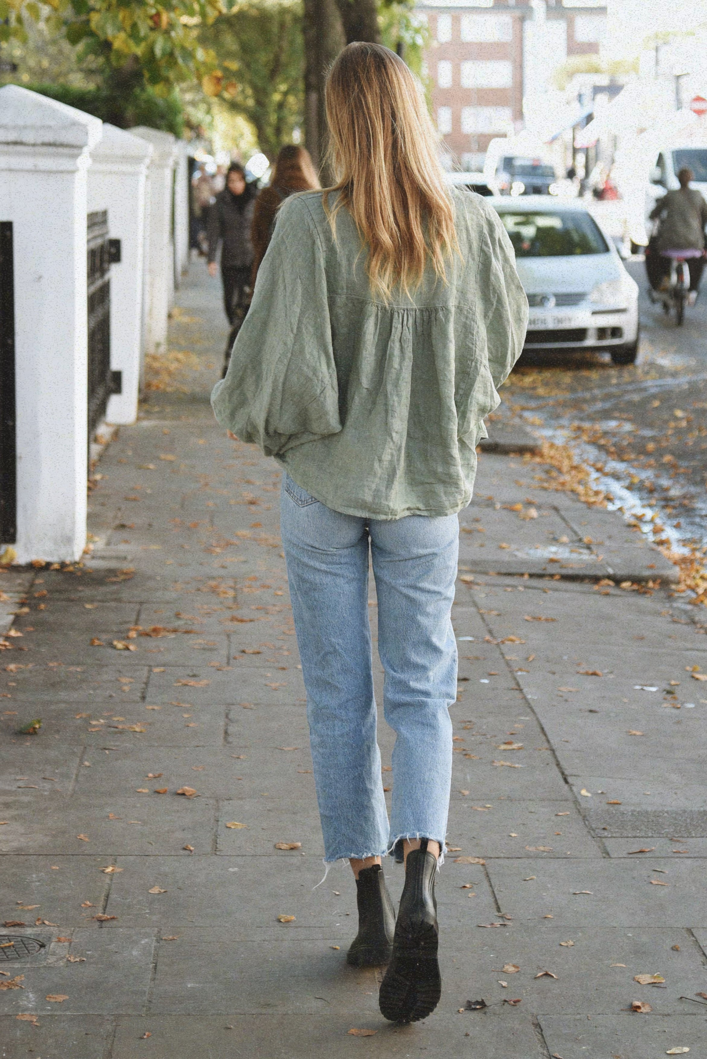 The Meadow Blouse // Eucalyptus