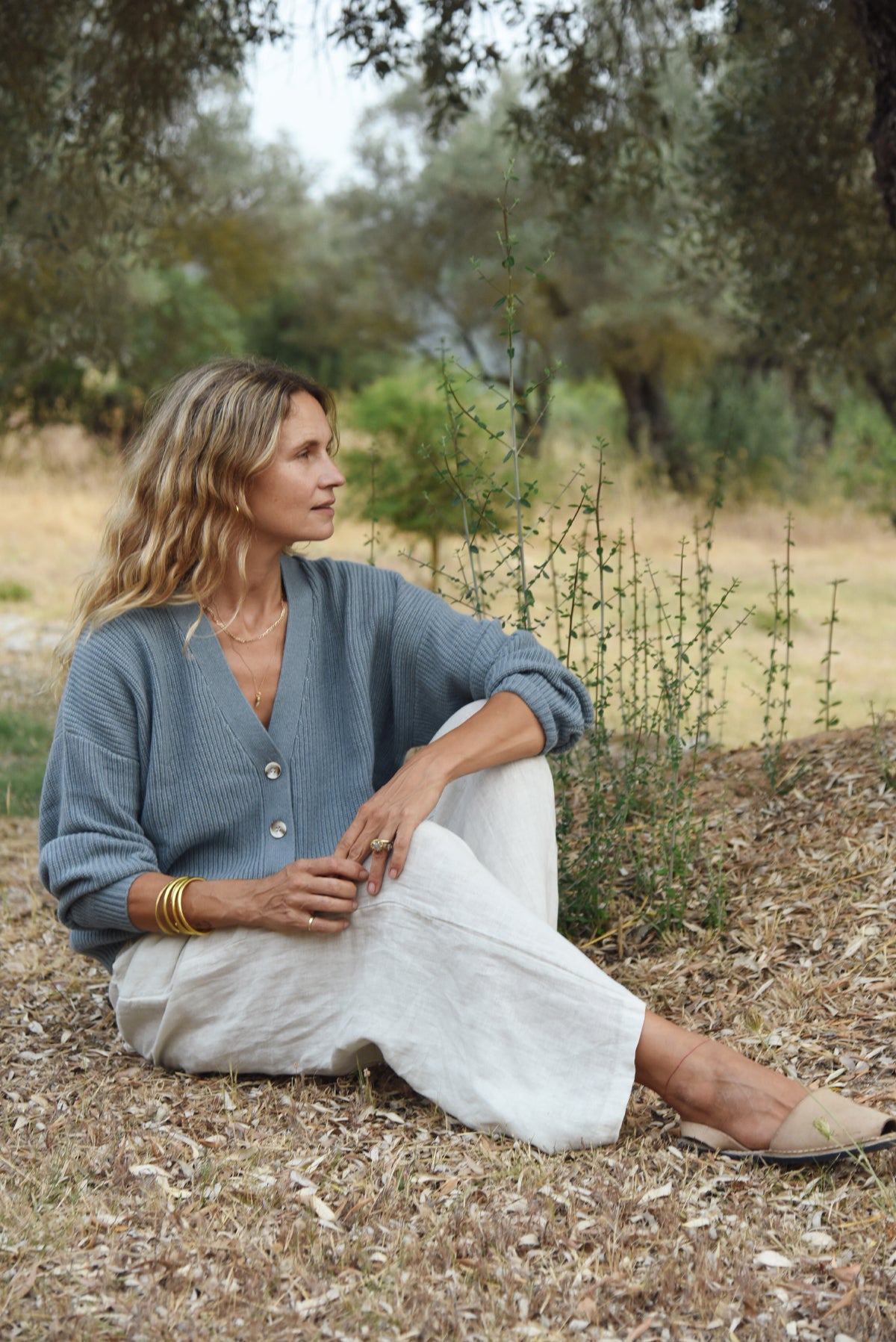 The Cashmere Muma Cropped Cardigan // Yoli