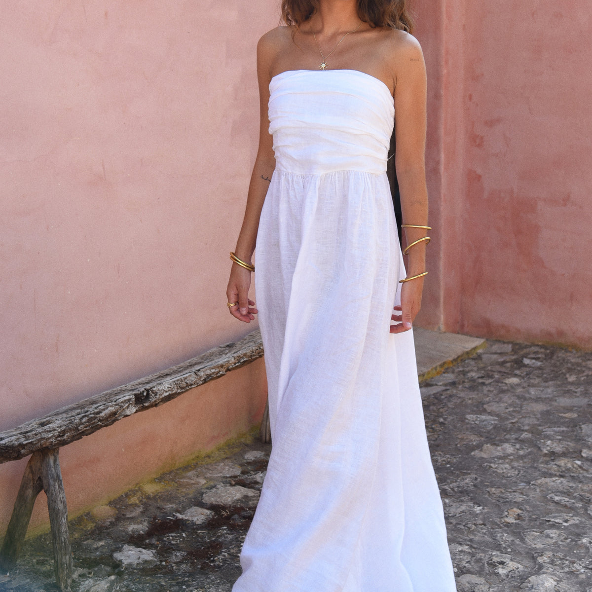 The Lola Dress // Blanco