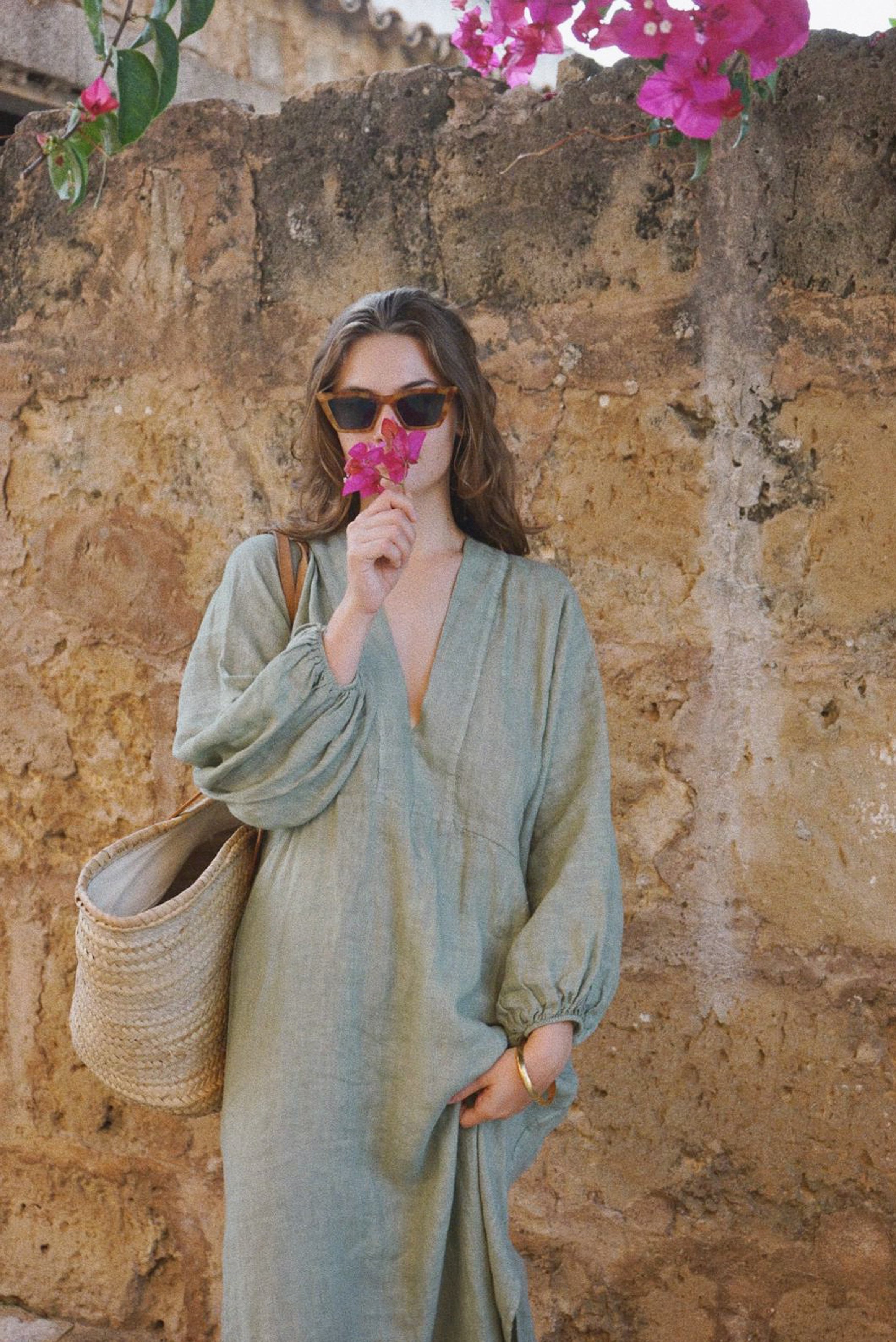 The Siena Dress // Sage