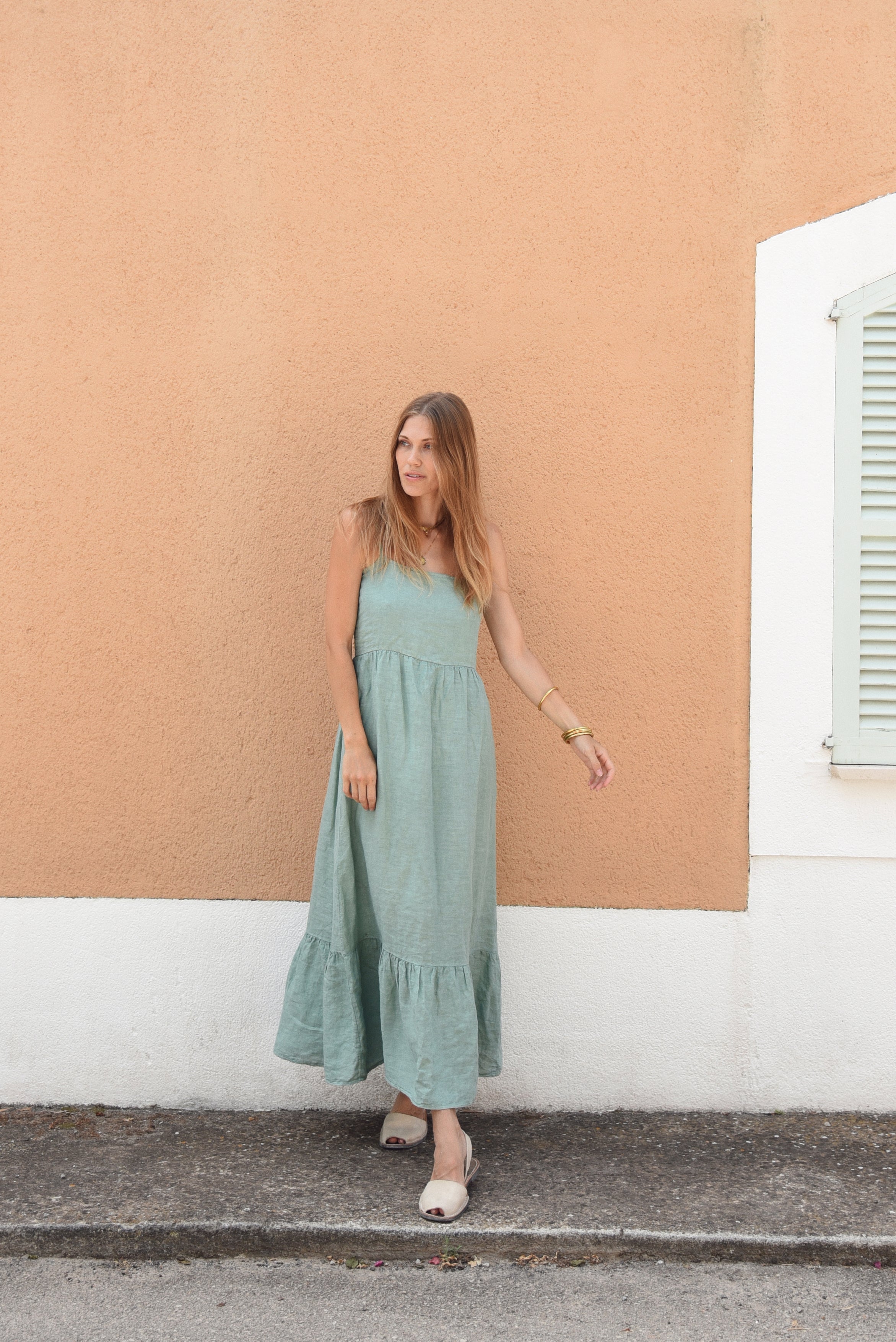 The Zoe Dress // Lagoon