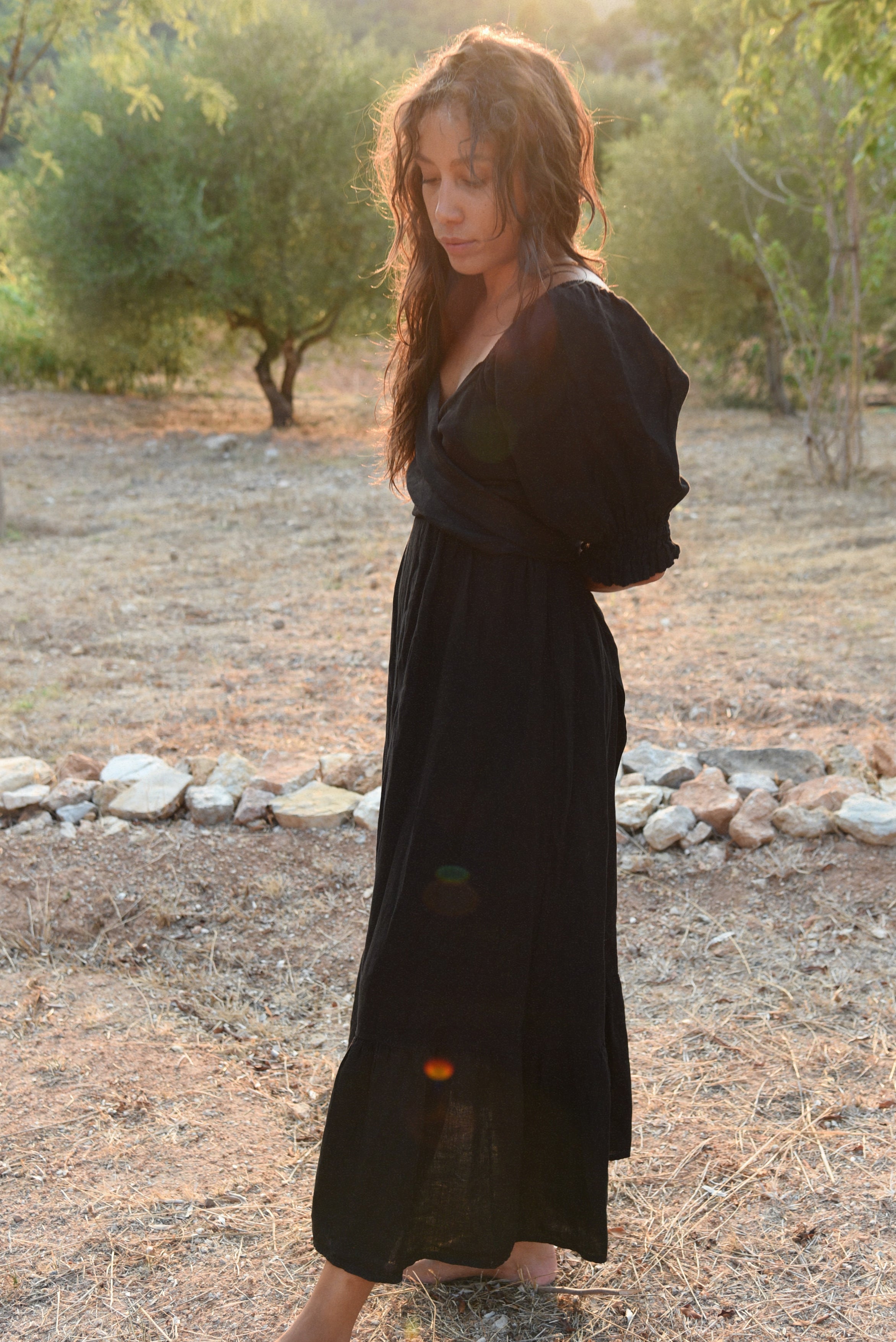 The Savannah Dress // Noir