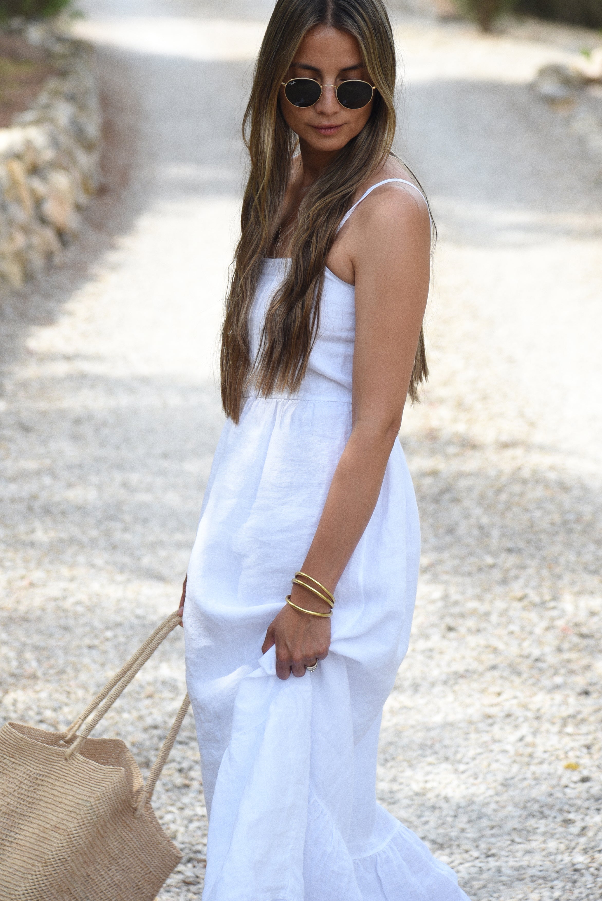 The Zoe Dress // Blanco