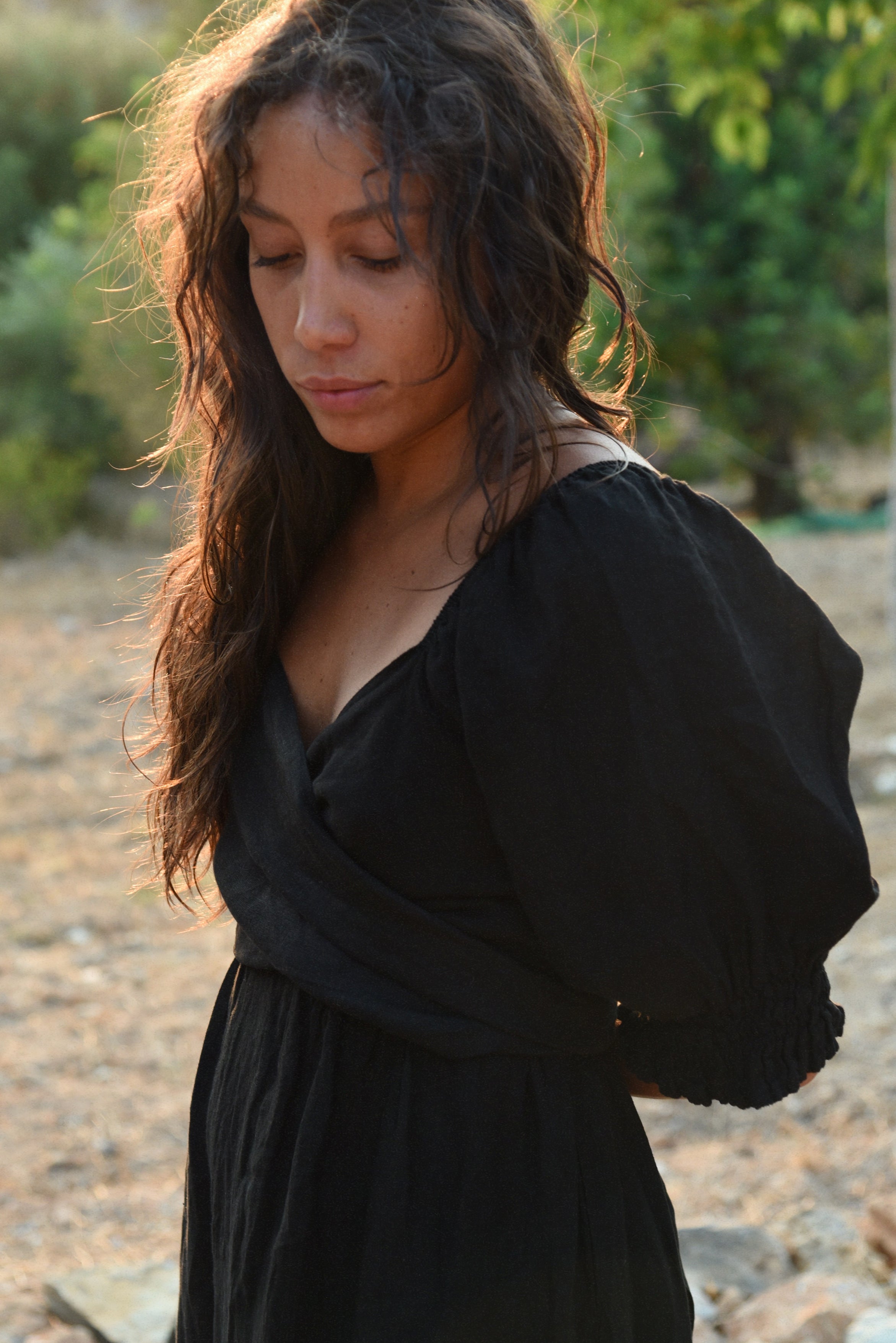 The Savannah Dress // Noir