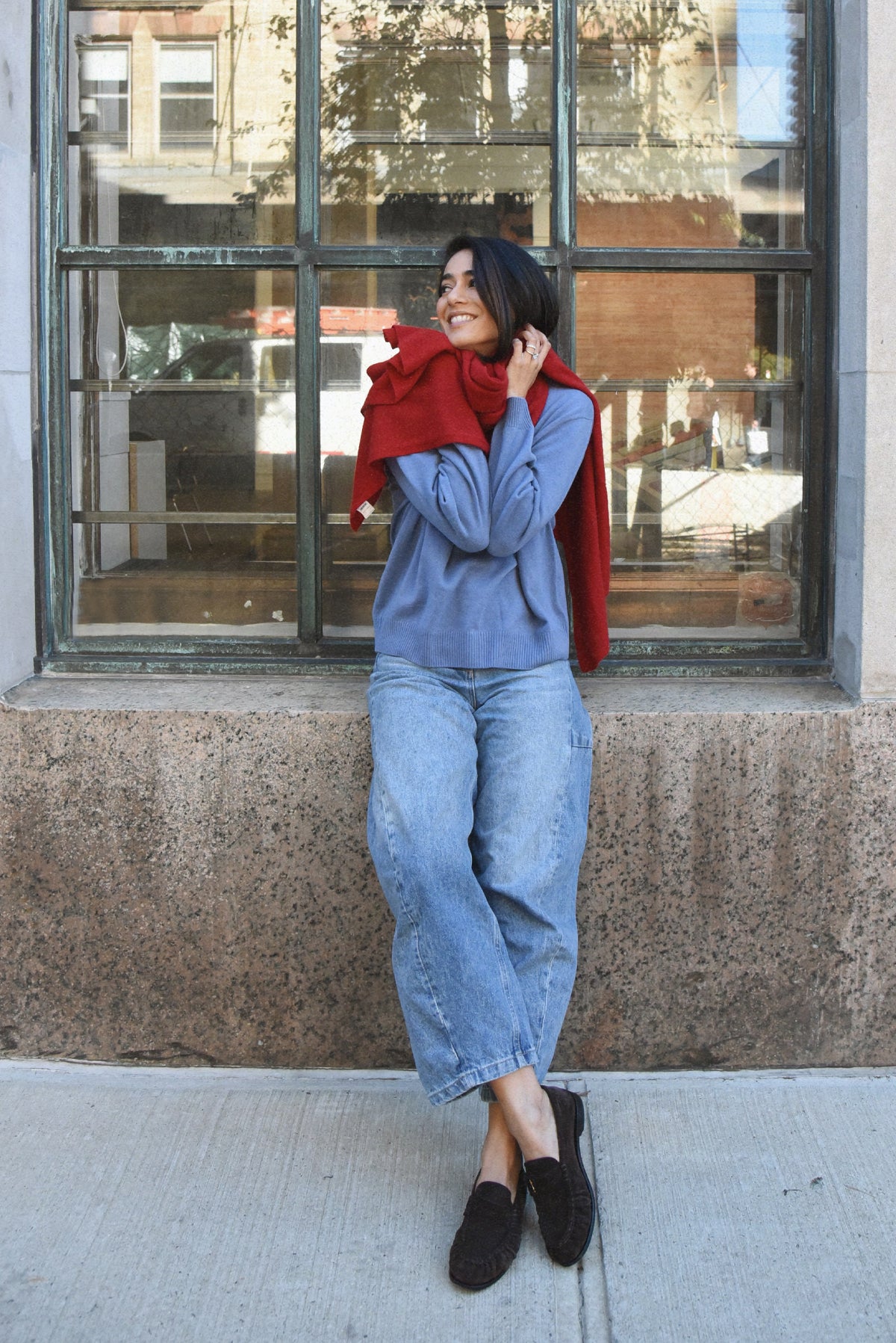 The Cashmere Cove Crew Neck // Jasmin