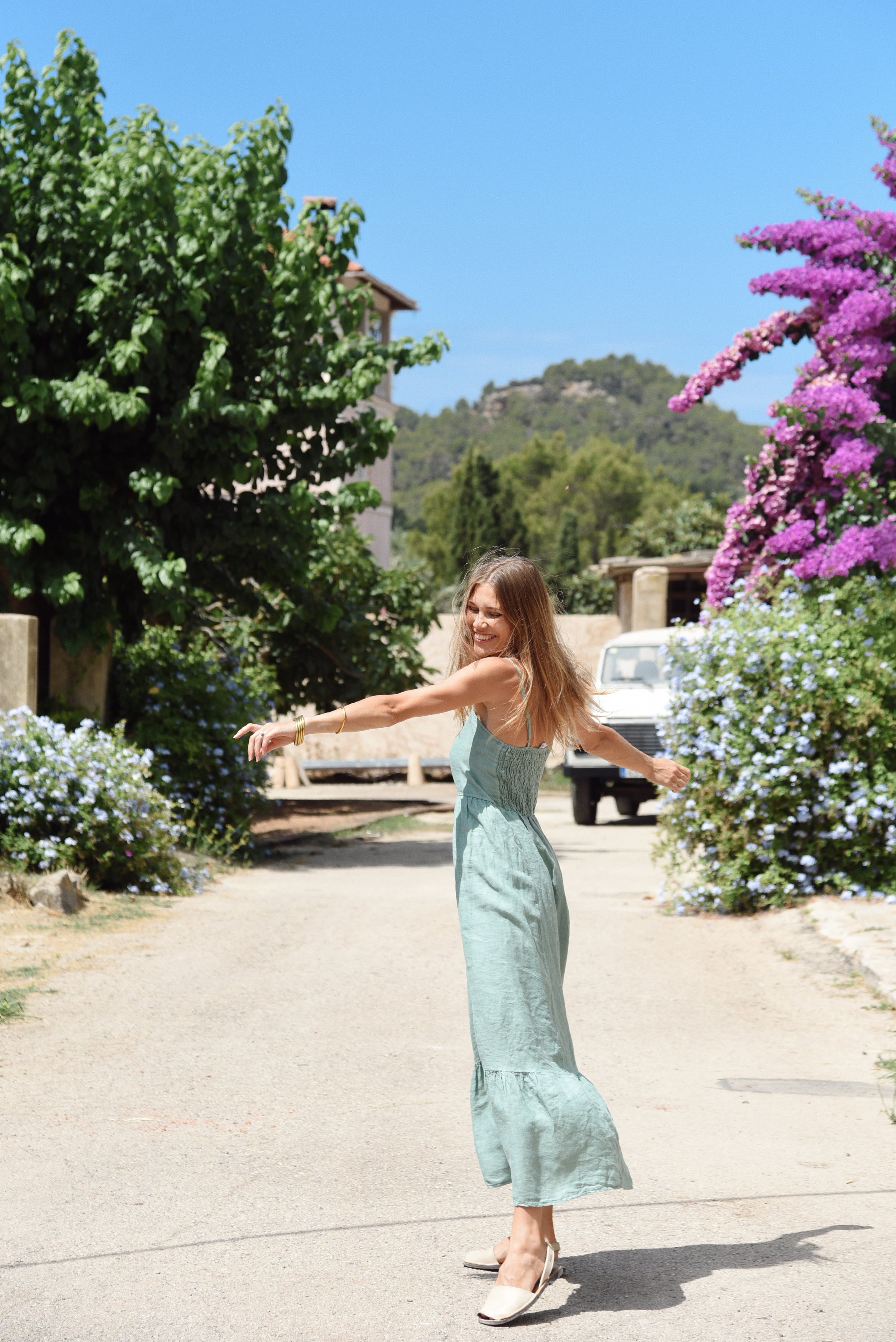 The Zoe Dress // Lagoon