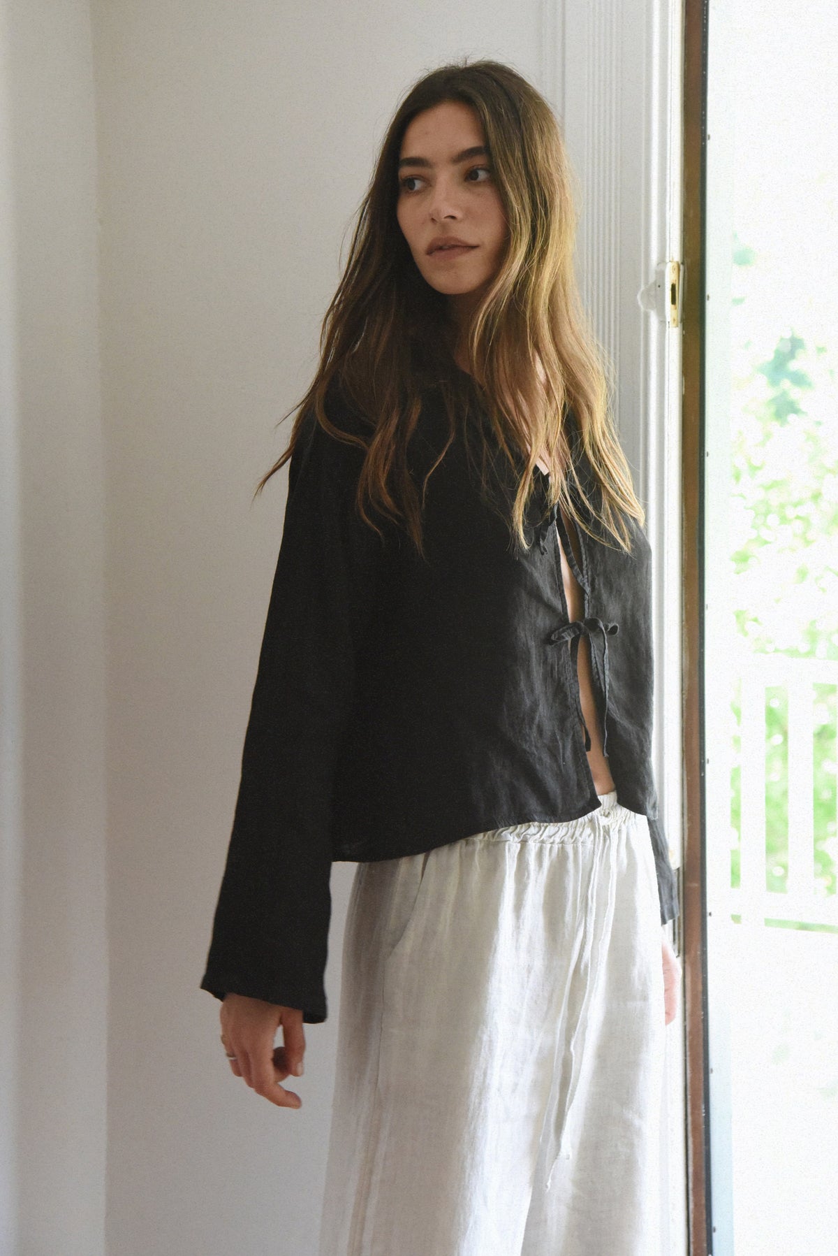 The Amber Blouse // Noir