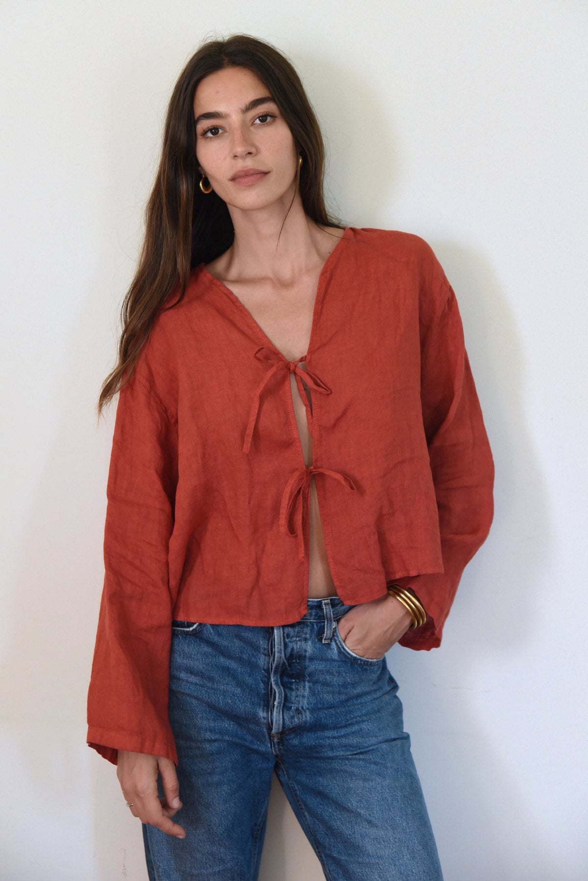 The Amber Blouse // Pomegranate