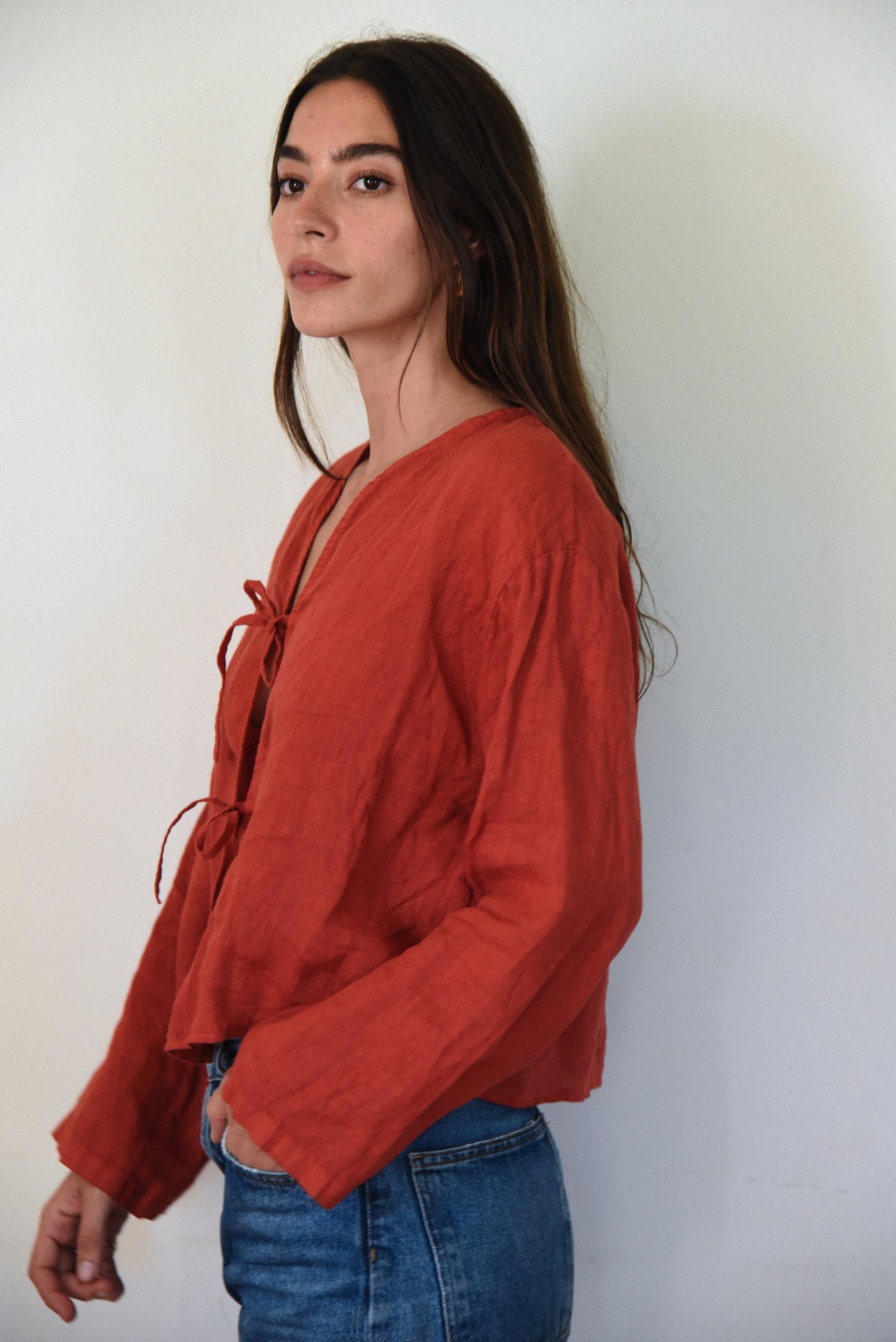 The Amber Blouse // Pomegranate