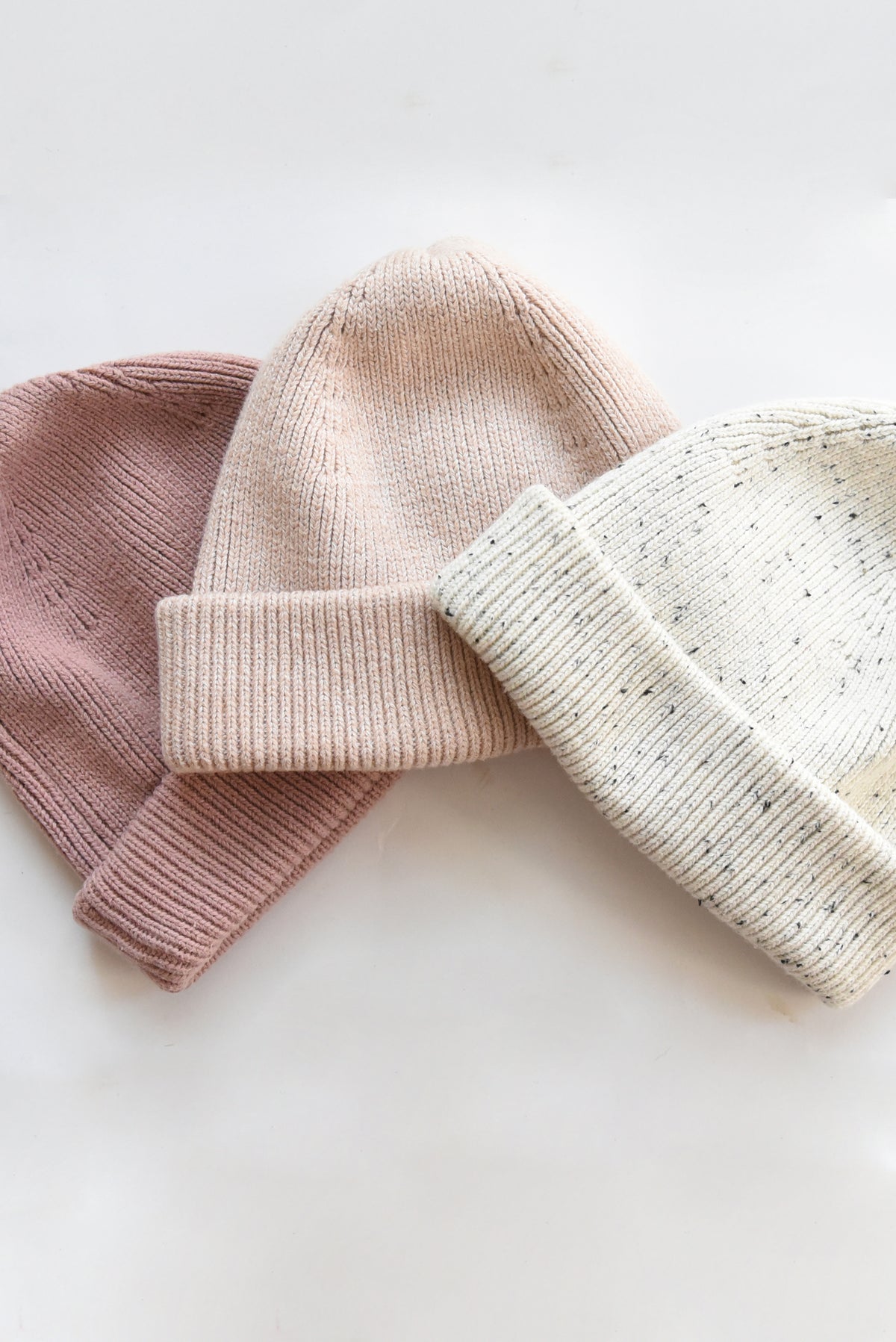 The Lea Baby Beanie // Blush